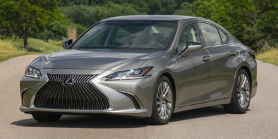 Black 2021 Lexus ES Hybrid Sedan Front-Wheel Drive Automatic