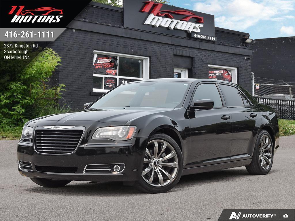 Black 2014 Chrysler 300 Sedan Rear-Wheel Drive Automatic