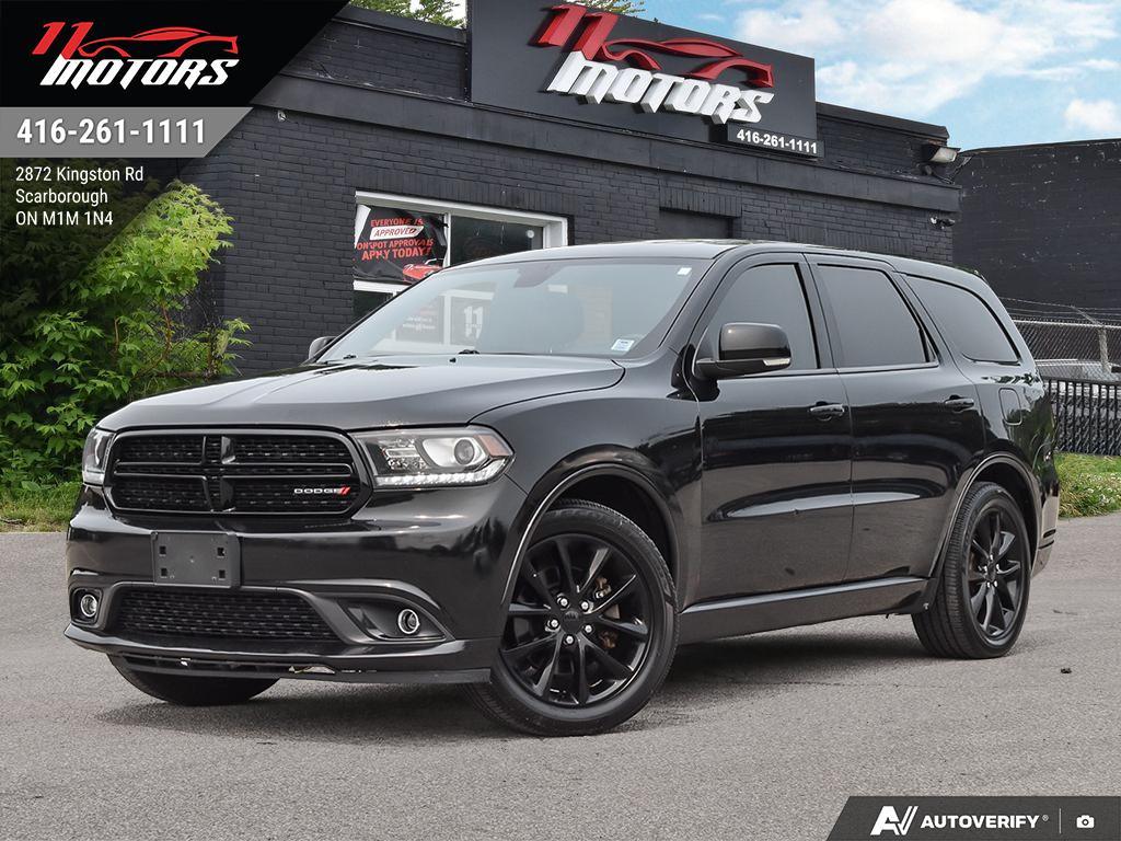 Black 2017 Dodge Durango SUV / Crossover All-Wheel Drive Automatic