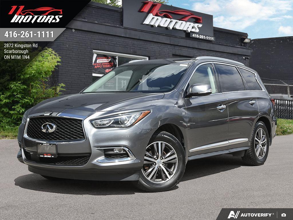 Gray 2017 INFINITI QX60 SUV / Crossover All-Wheel Drive Automatic