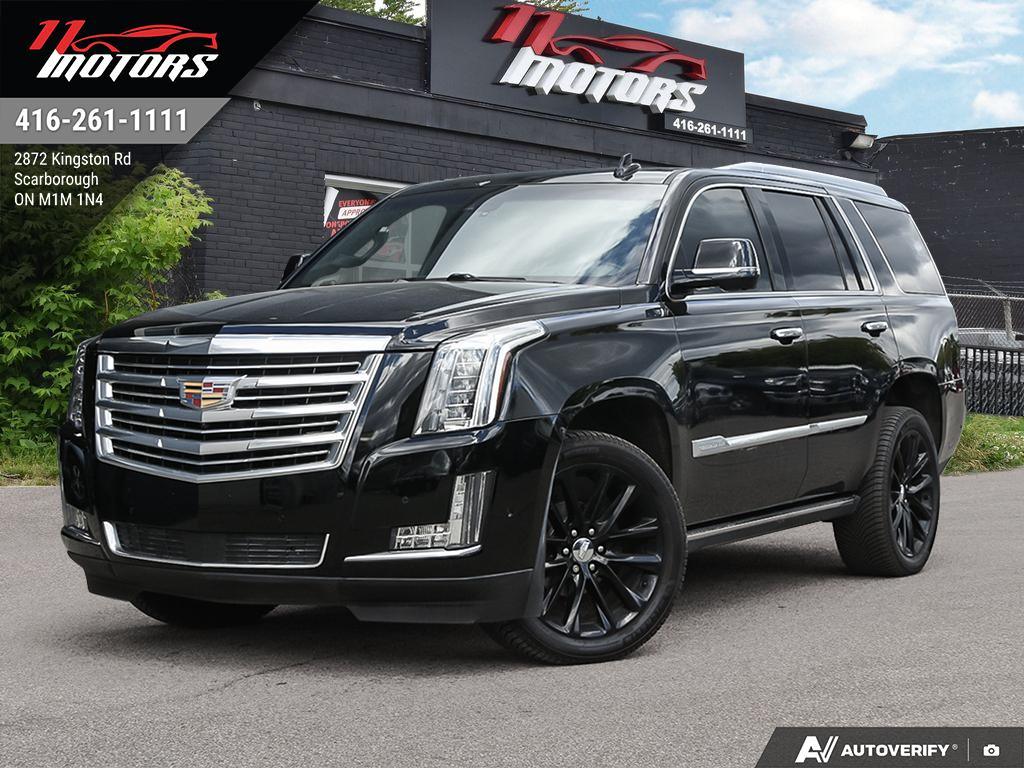 Black 2018 Cadillac Escalade SUV / Crossover Four-Wheel Drive Automatic