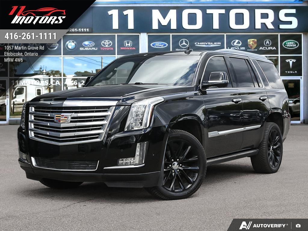 Black 2018 Cadillac Escalade SUV / Crossover Four-Wheel Drive Automatic