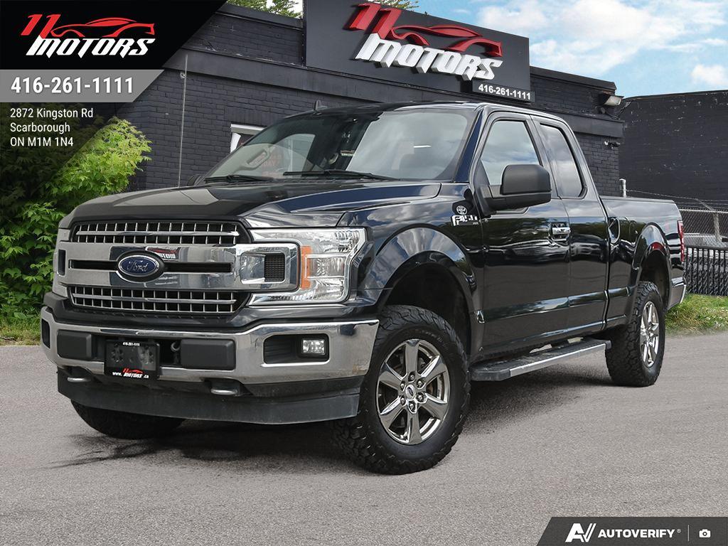 Black 2020 Ford F-150 Pickup Truck Four-Wheel Drive Automatic
