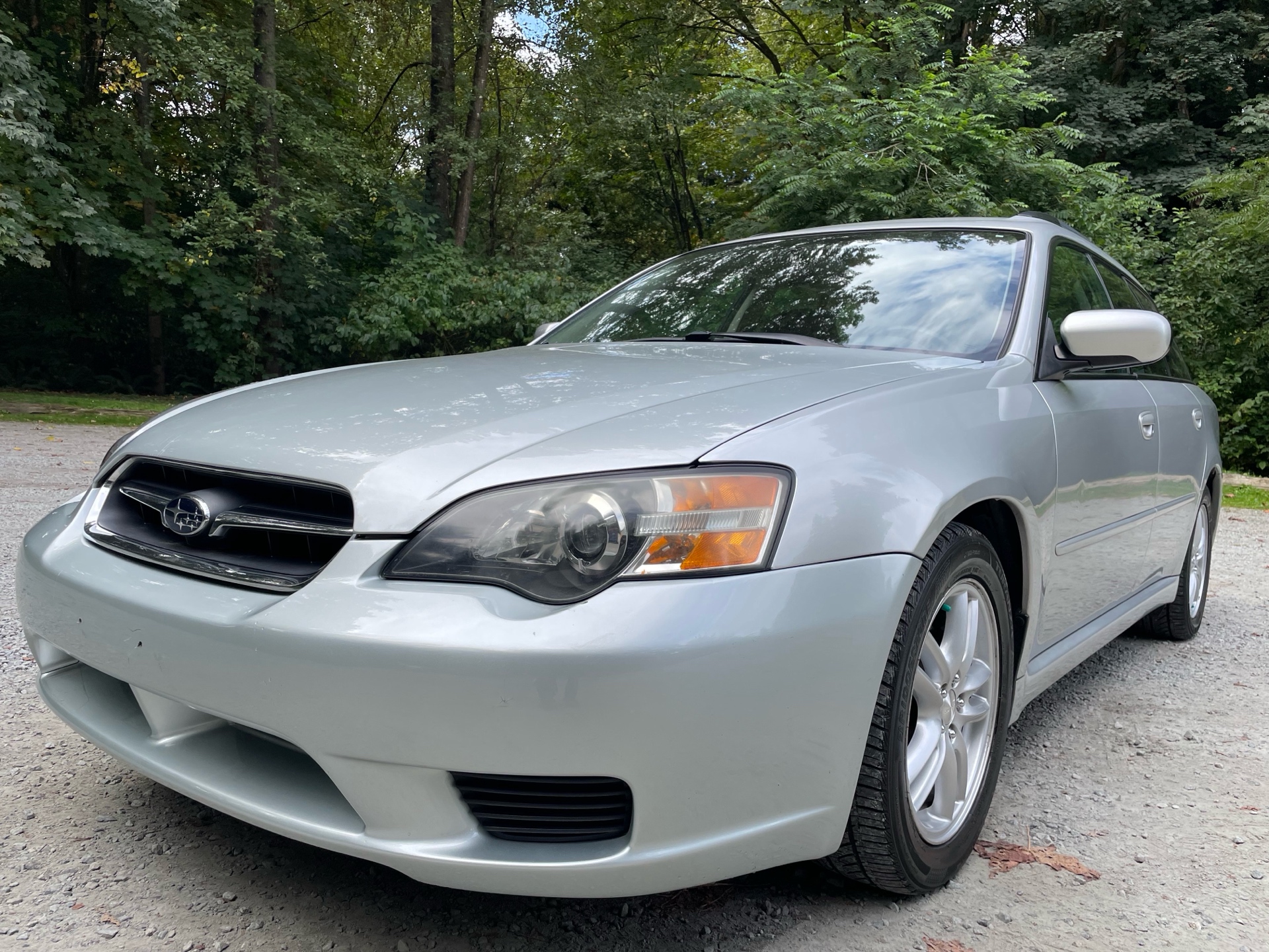Gray 2005 Subaru Legacy Wagon All-Wheel Drive Automatic