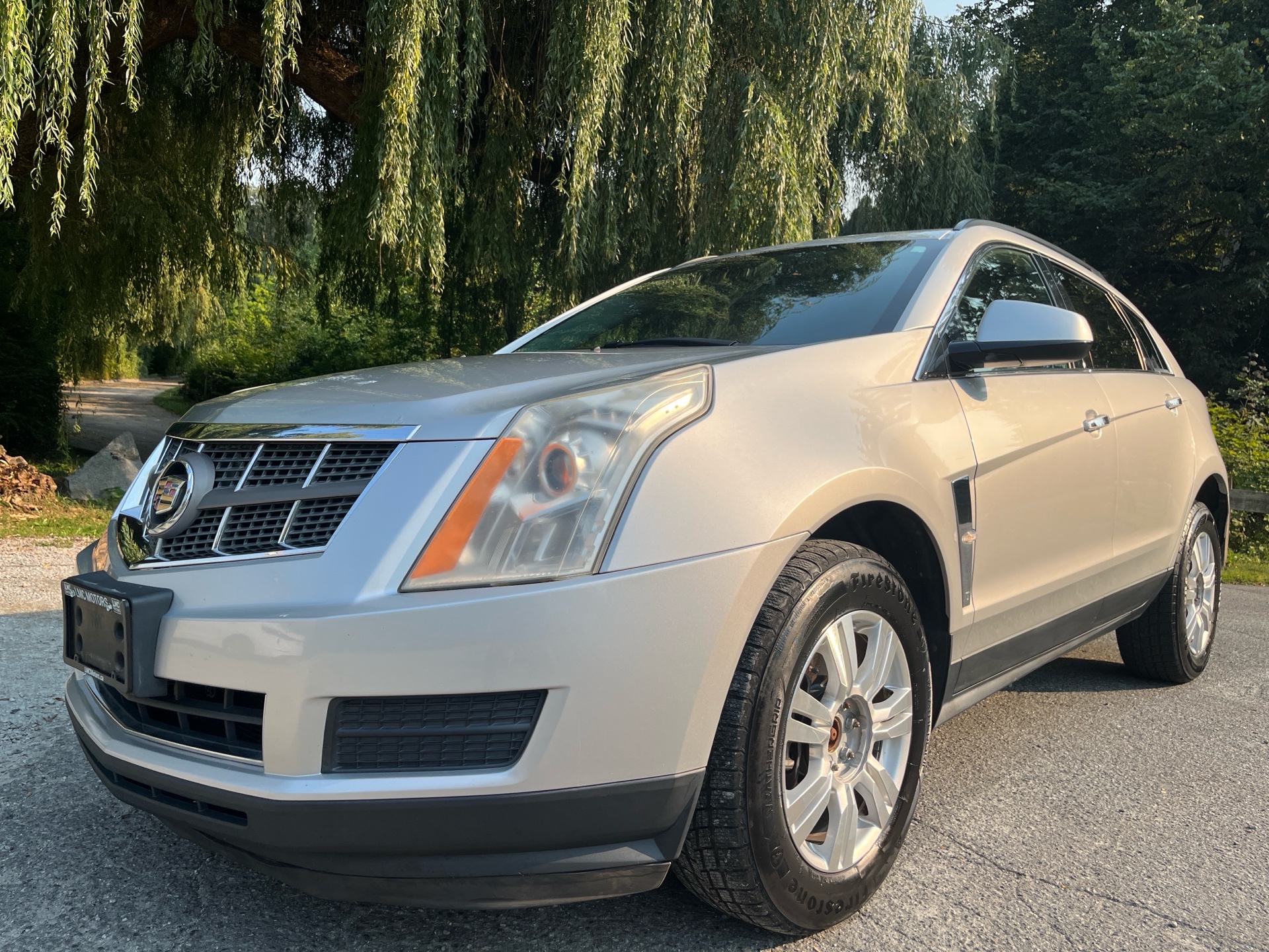 Silver 2010 Cadillac SRX SUV / Crossover Front-Wheel Drive Automatic