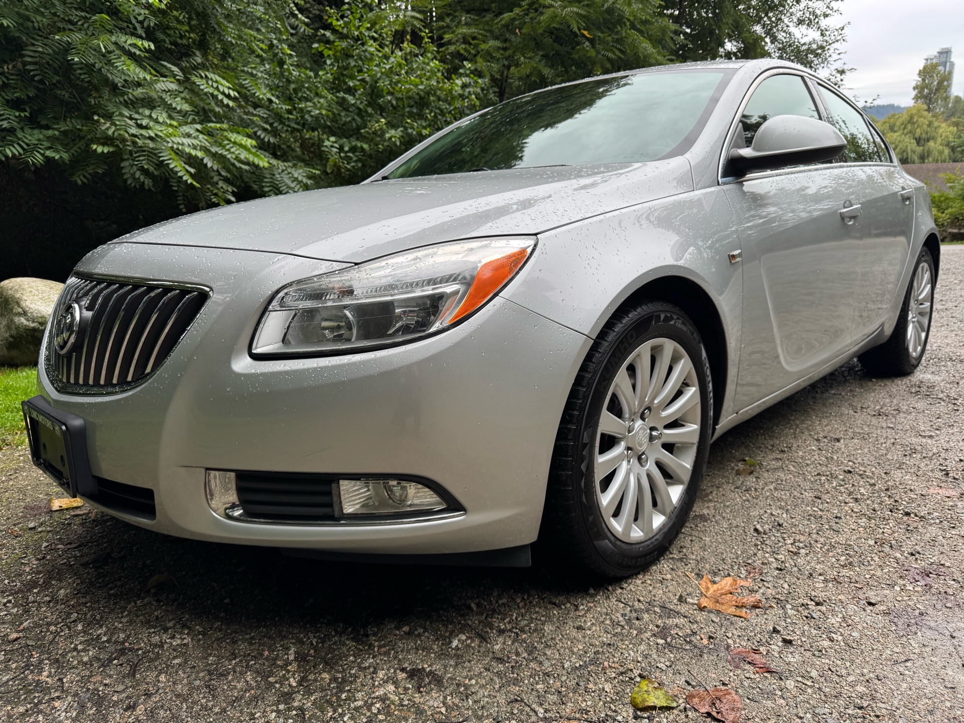 Gray 2011 Buick Regal Sedan Front-Wheel Drive Automatic