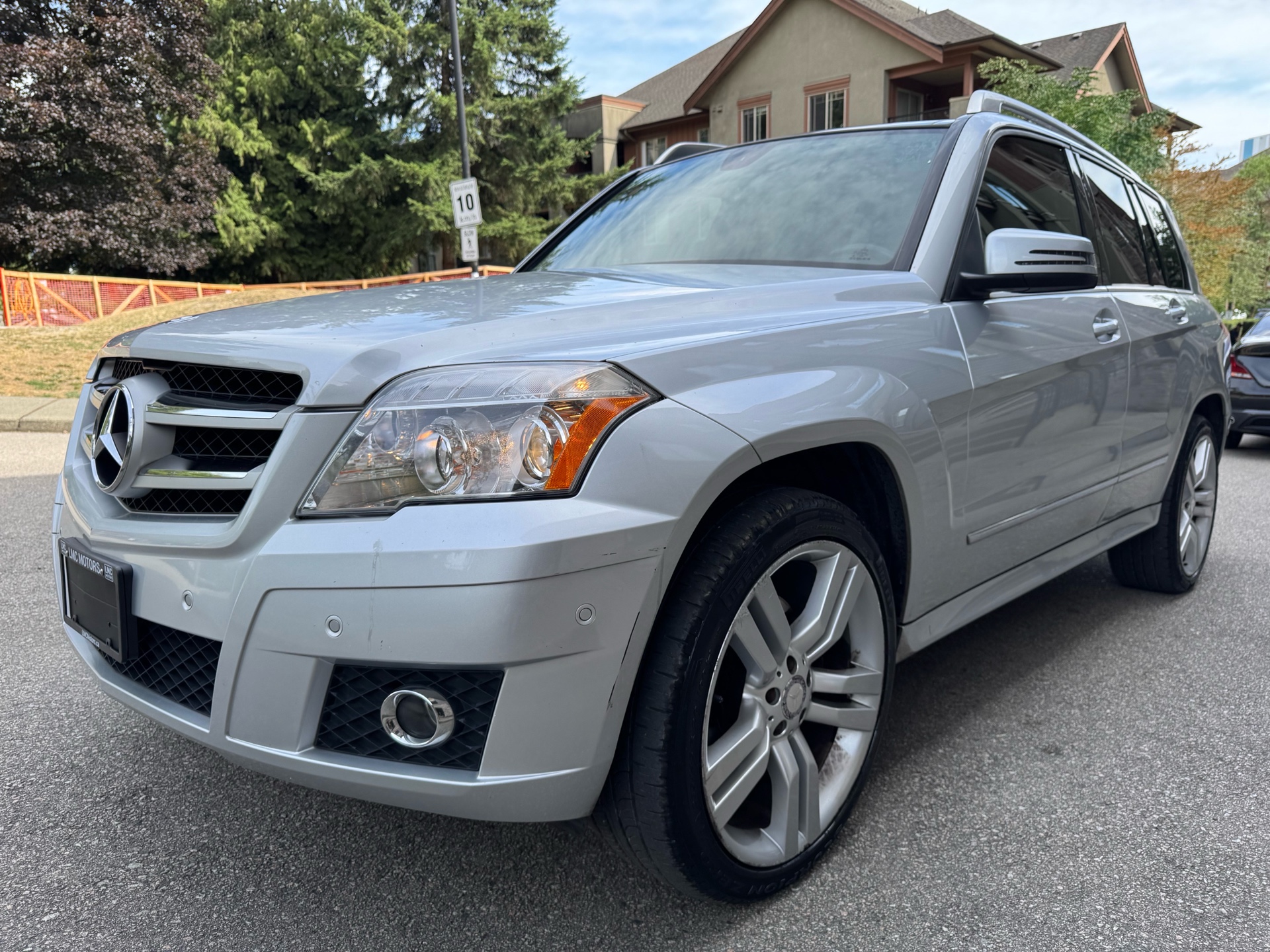 Silver 2011 Mercedes-Benz GLK SUV / Crossover All-Wheel Drive Automatic