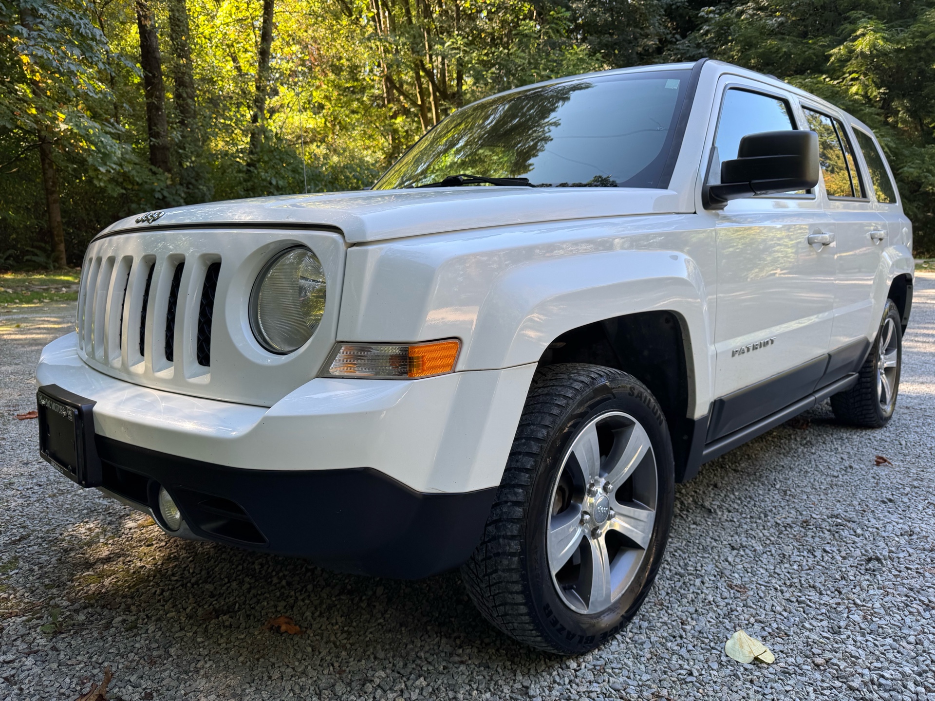 White 2017 Jeep Patriot SUV / Crossover Four-Wheel Drive Automatic