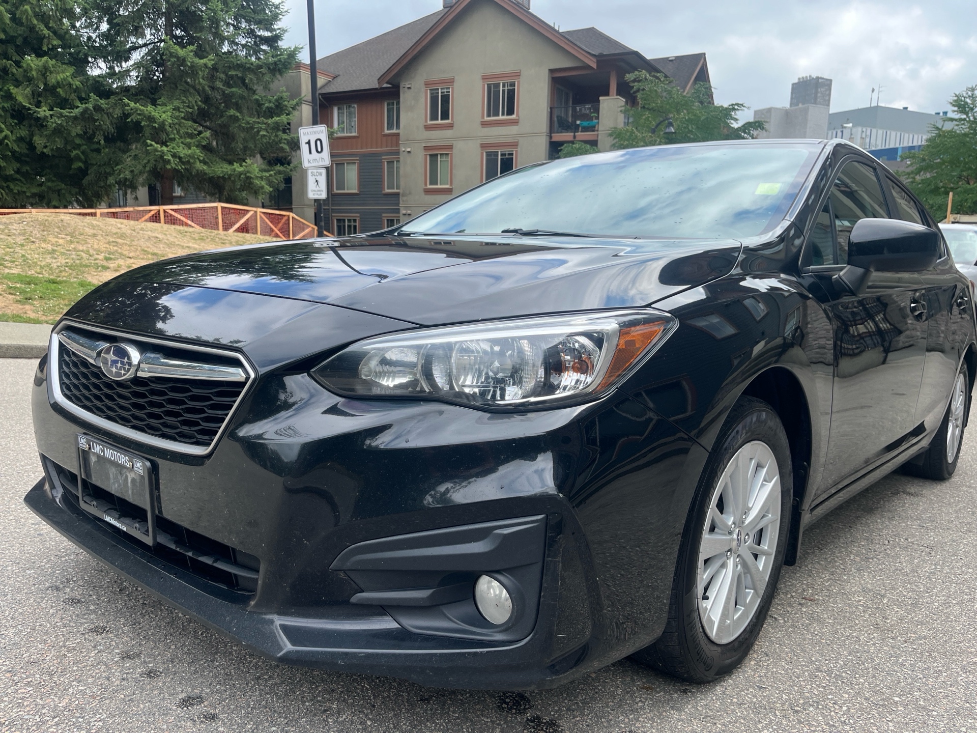 Gray 2018 Subaru Impreza Hatchback Automatic