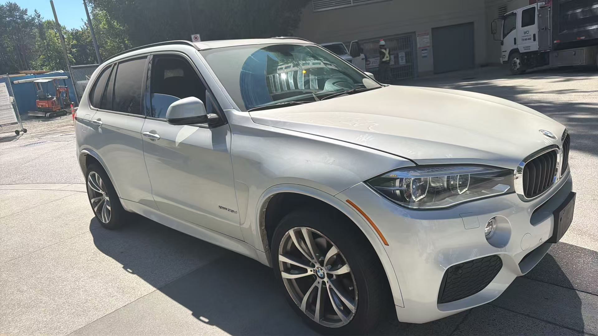 White 2015 BMW X5 SUV / Crossover All-Wheel Drive Automatic