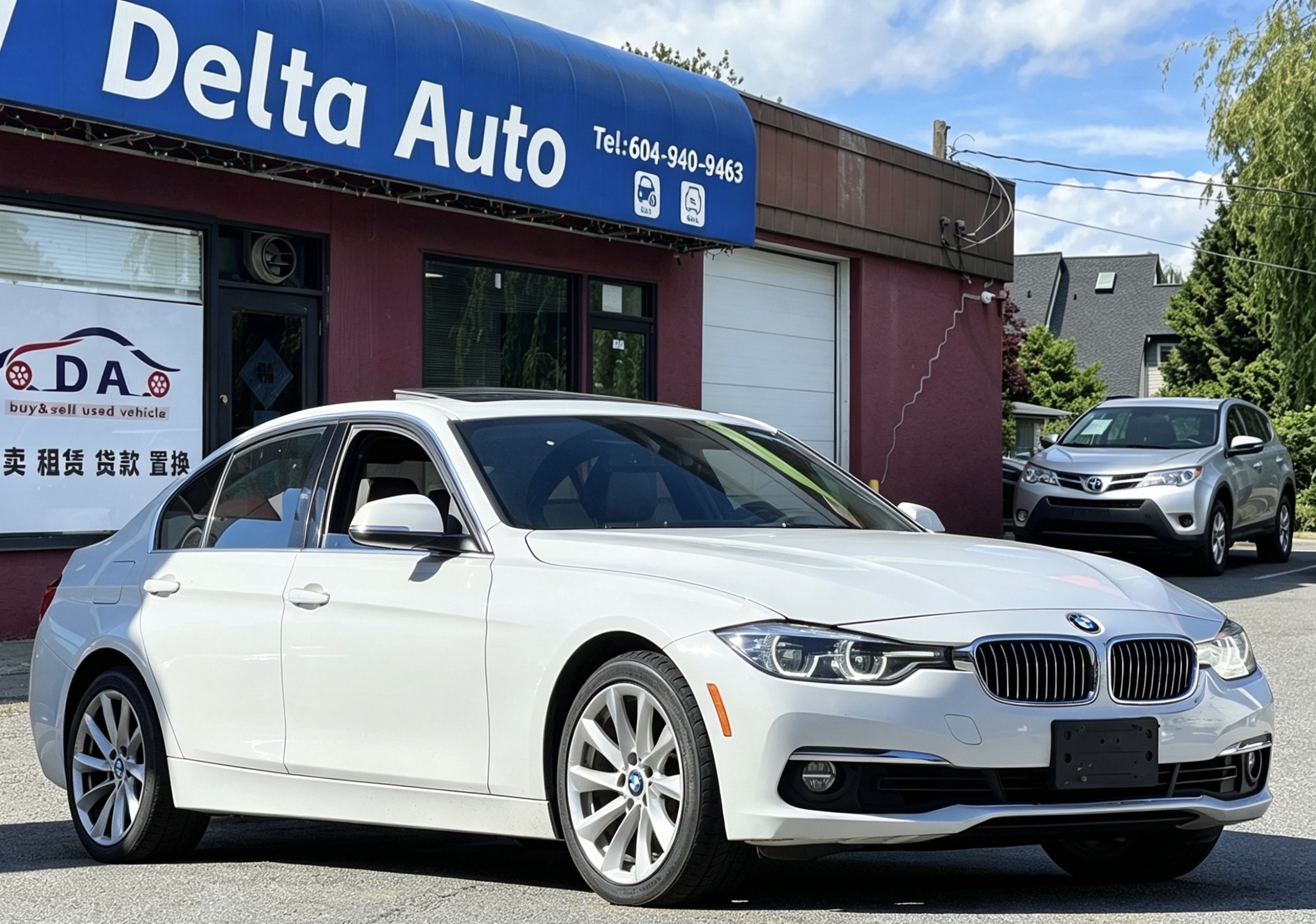 White 2016 BMW 3 Series 328i xDrive Sedan AWD Sedan All-Wheel Drive Automatic