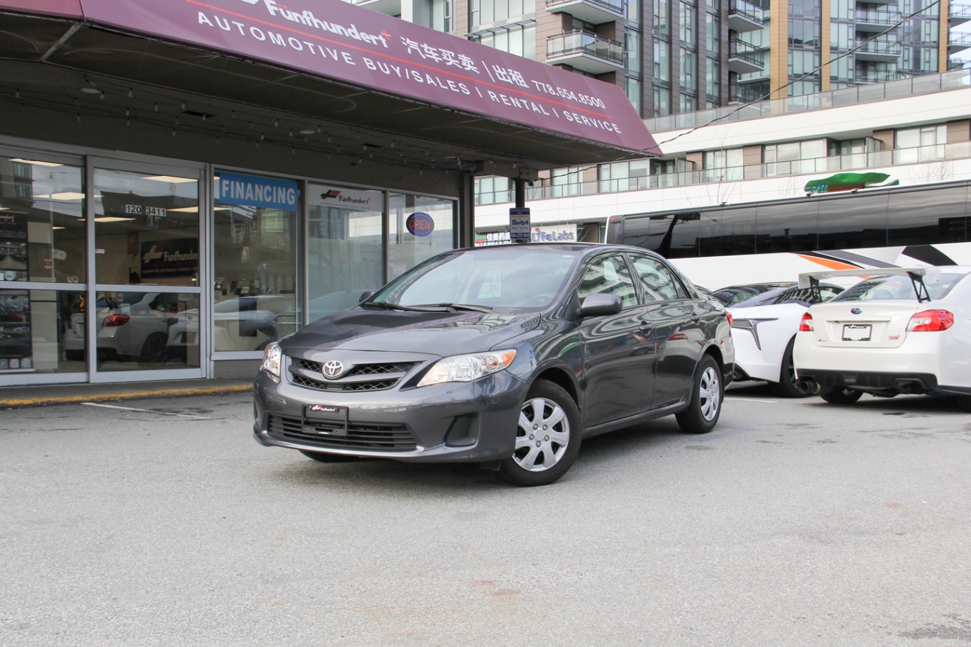 2012 Toyota Corolla 4dr Sdn CE, 温哥华, 全款车