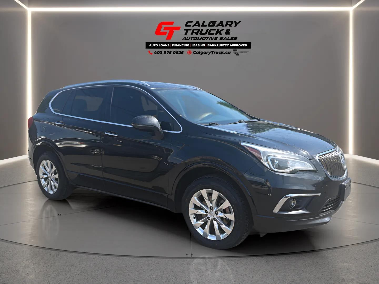 Black 2017 Buick Envision SUV / Crossover All-Wheel Drive Automatic