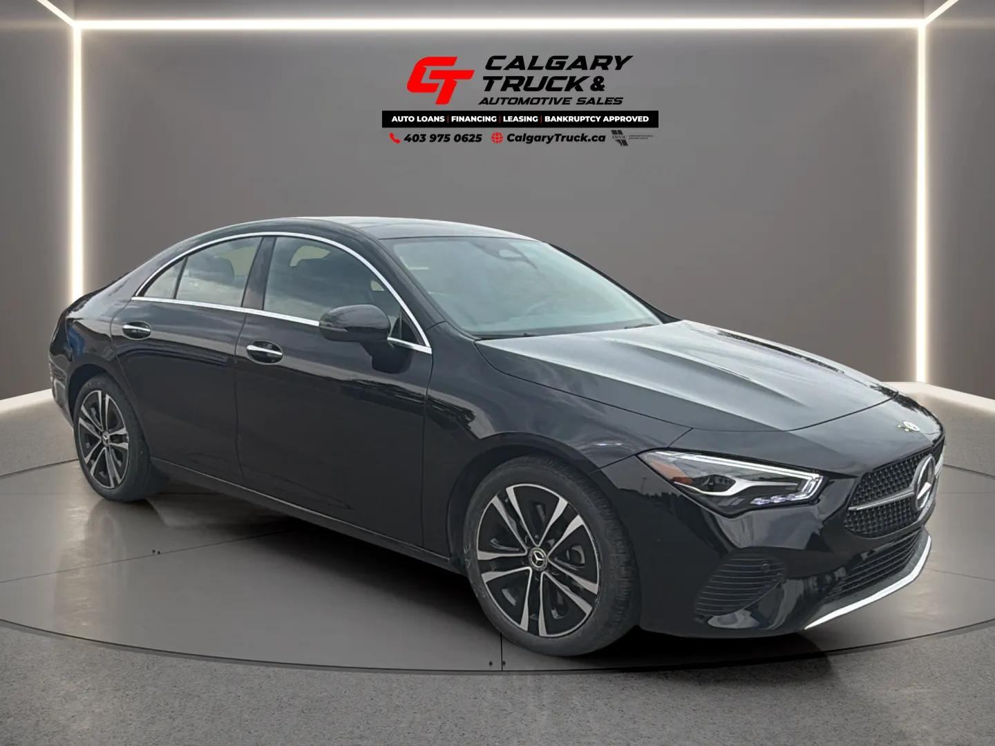 Black 2026 Mercedes-Benz CLA Coupe All-Wheel Drive Automatic