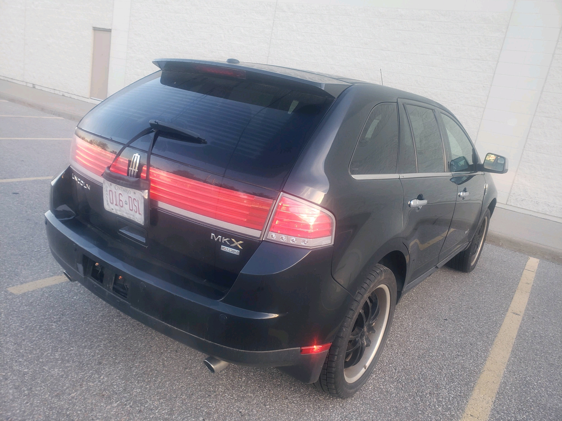 Black 2010 Lincoln MKX SUV / Crossover All-Wheel Drive Automatic