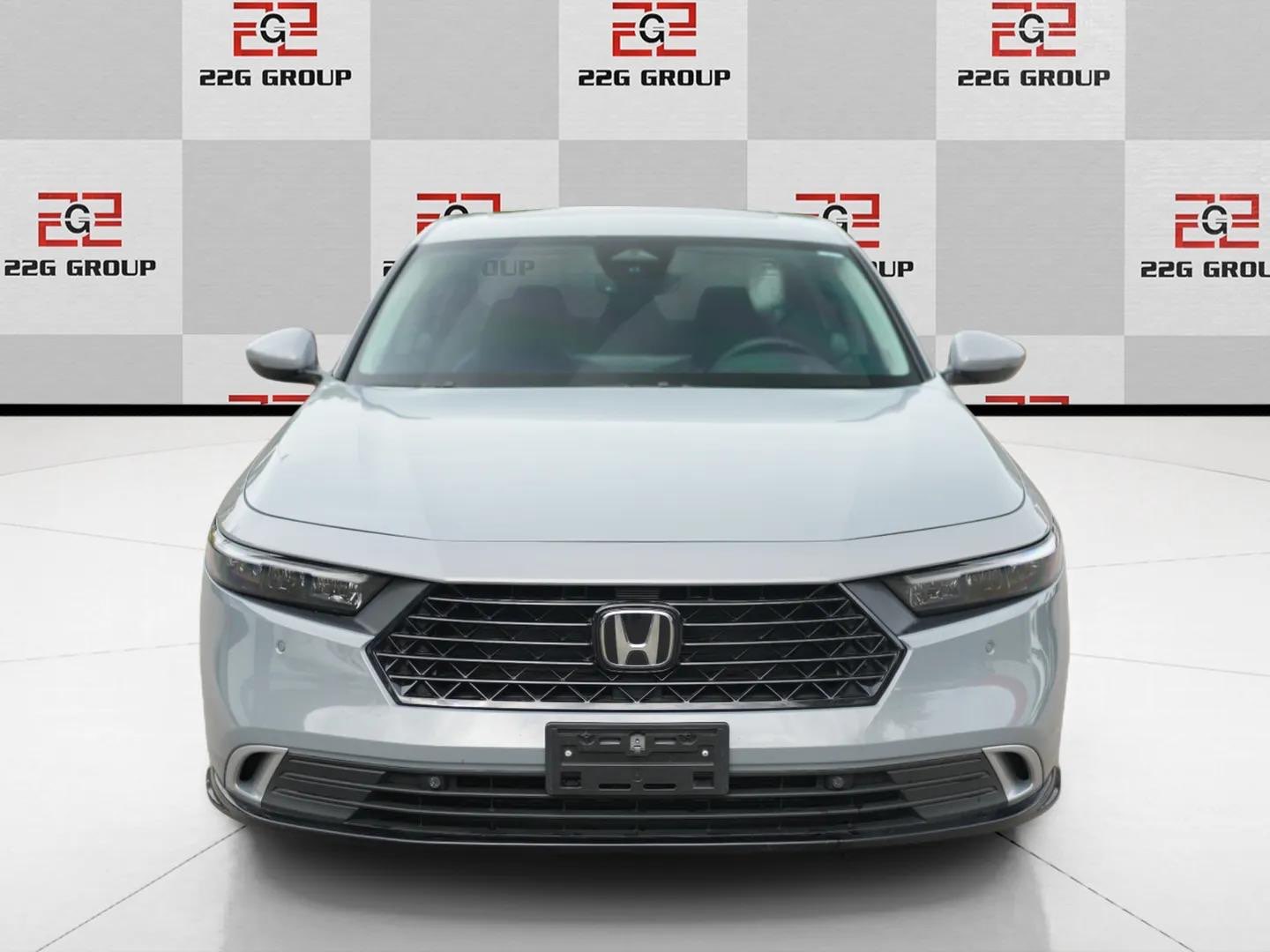 Gray 2025 Honda Accord Hybrid Sedan Front-Wheel Drive Automatic