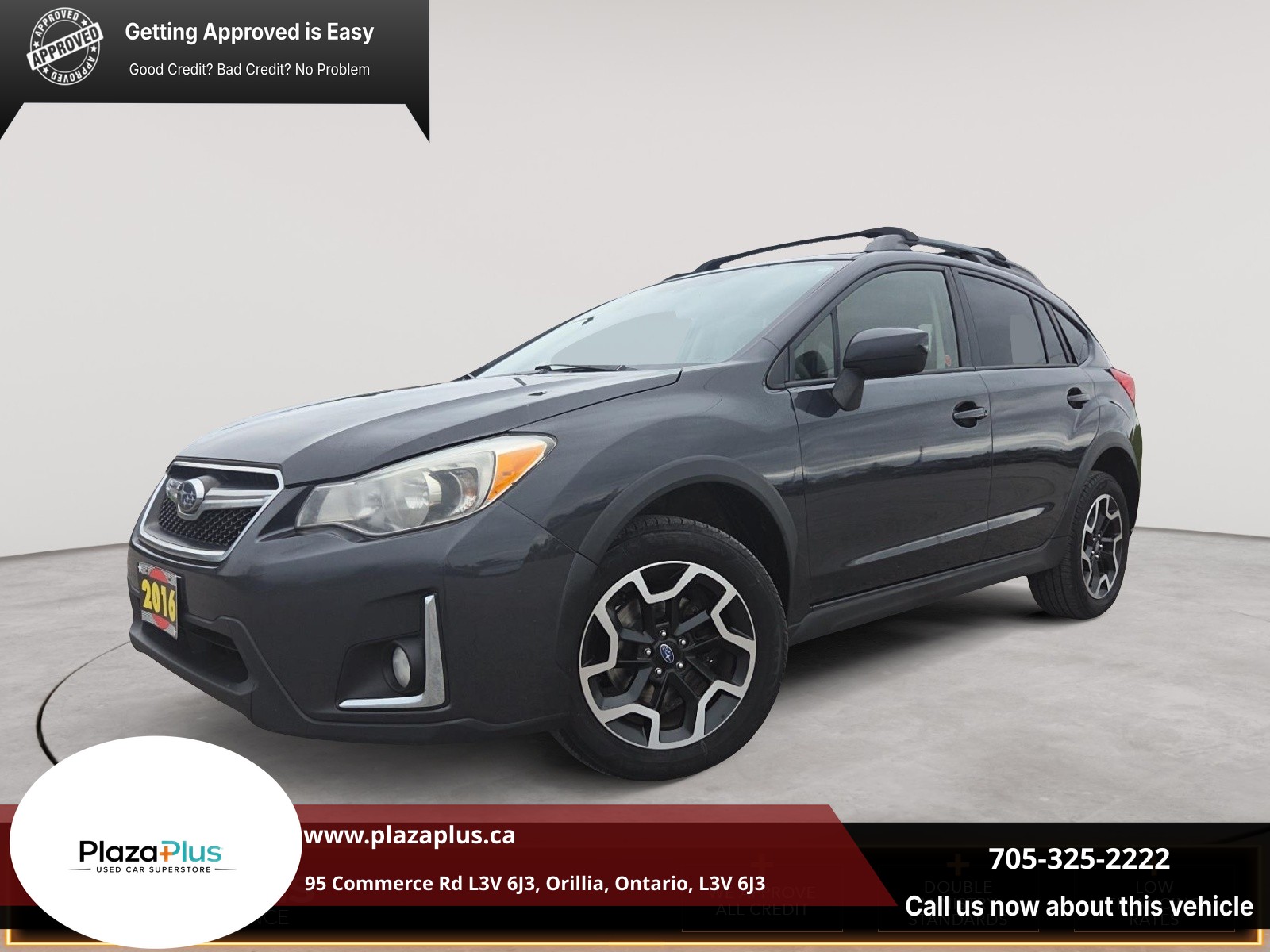Gray 2016 Subaru Crosstrek SUV / Crossover  Automatic