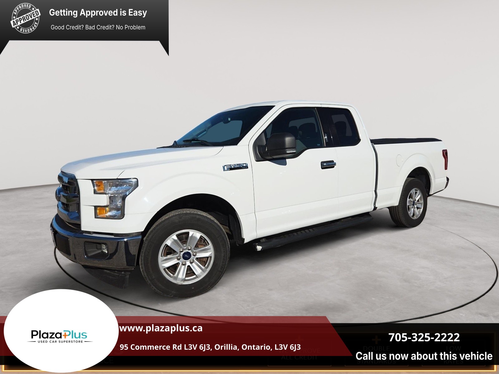White 2017 Ford F-150 Pickup Truck Automatic