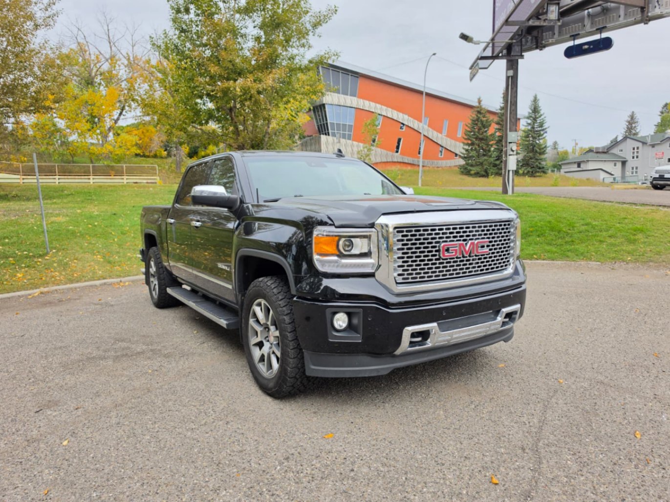 Black 2015 GMC Sierra 1500 Pickup Truck Four-Wheel Drive Automatic