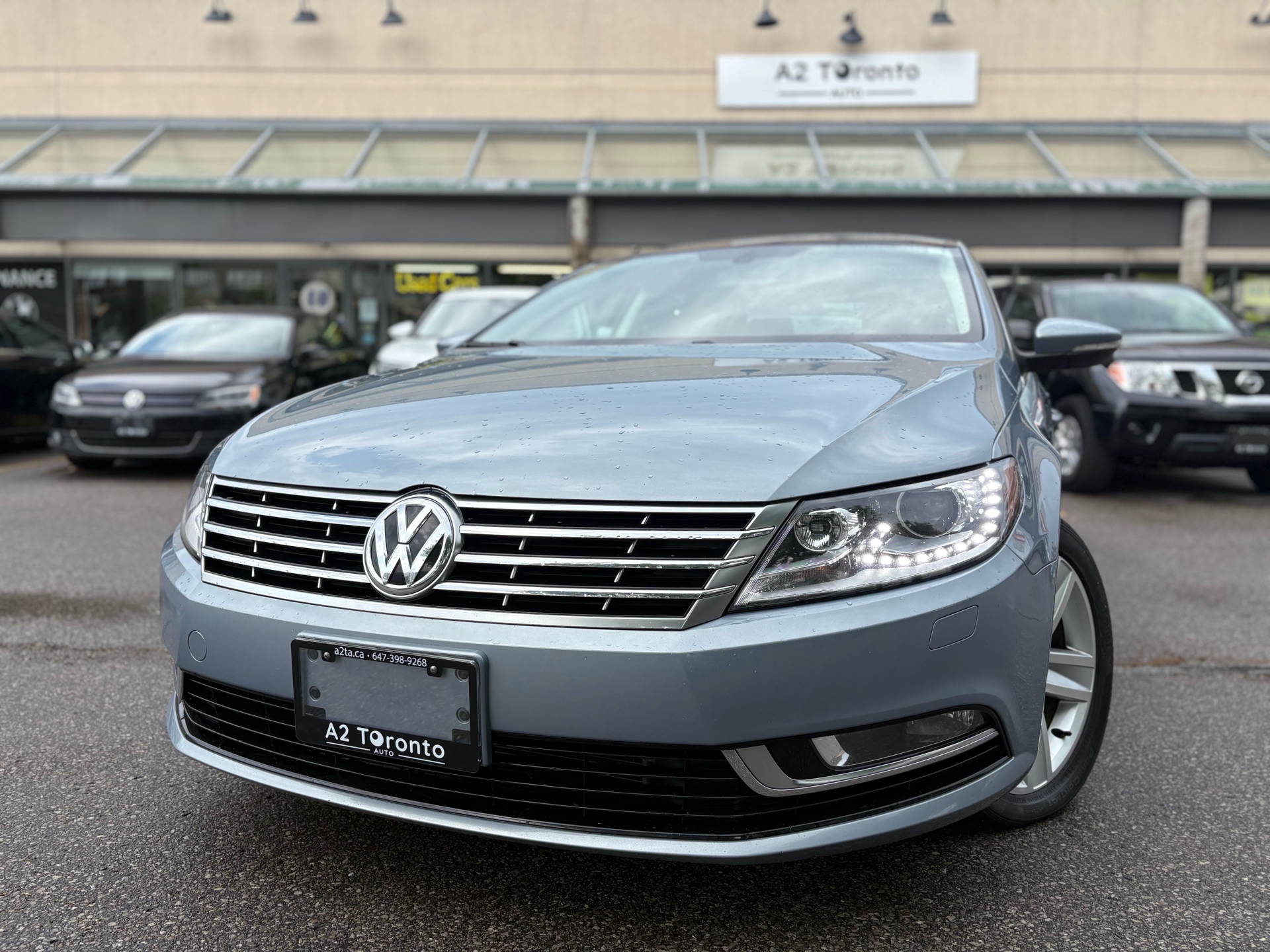 Blue 2014 Volkswagen CC 2.0T Sportline FWD Sedan Automatic