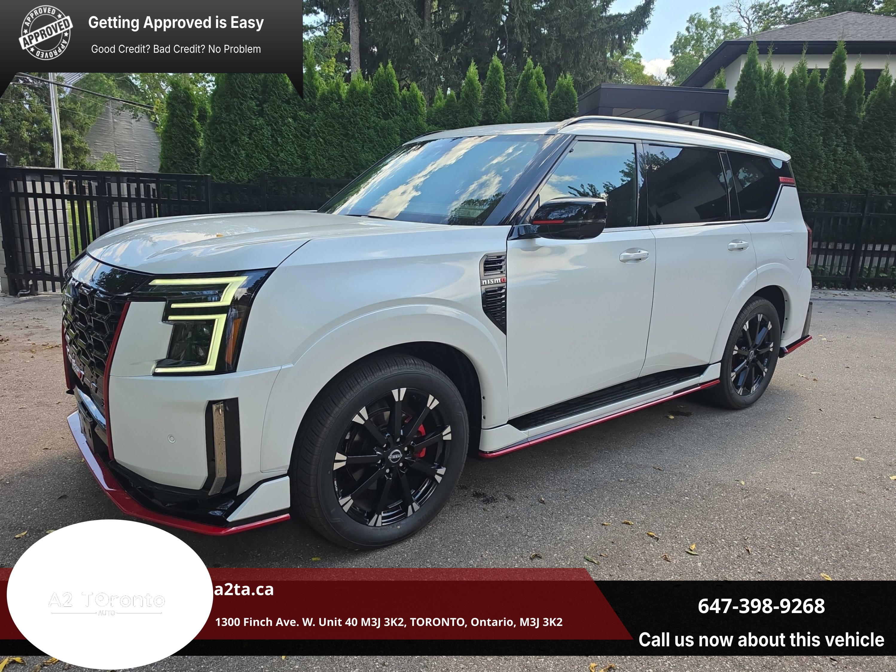 White 2026 Nissan Armada SUV / Crossover Four-Wheel Drive Automatic
