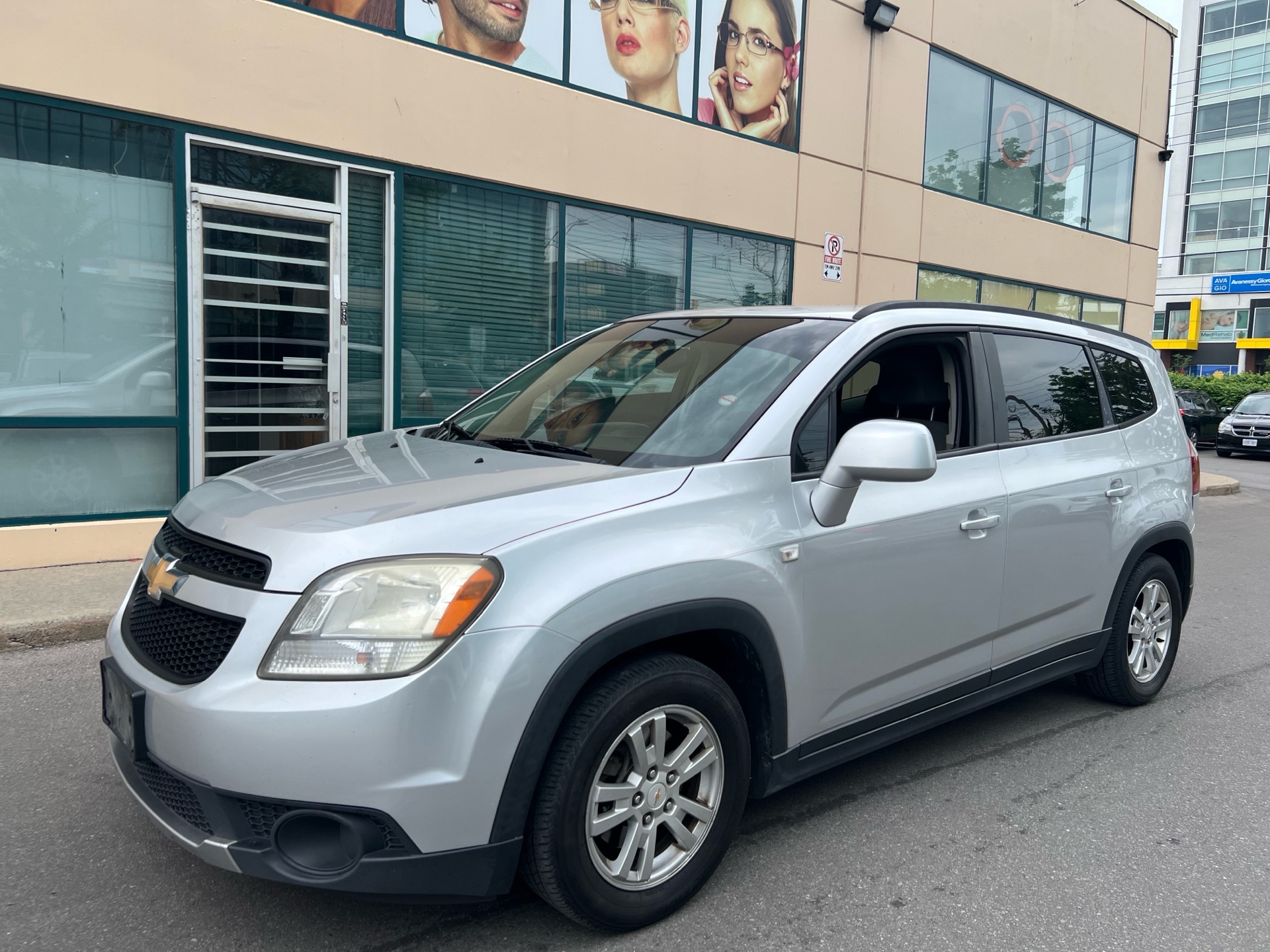 Silver 2012 Chevrolet Orlando 1LT FWD SUV / Crossover Automatic