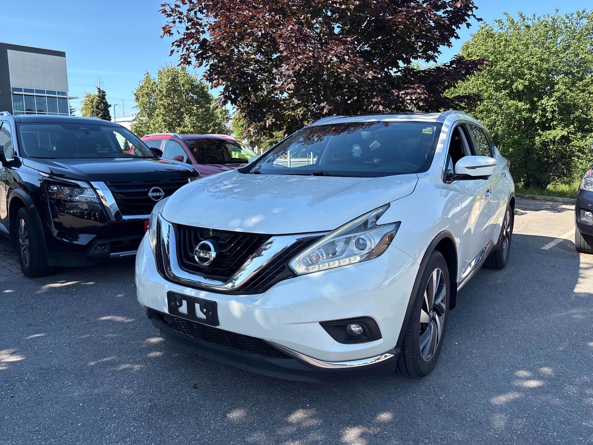 White 2016 Nissan Murano SUV / Crossover All-Wheel Drive Automatic