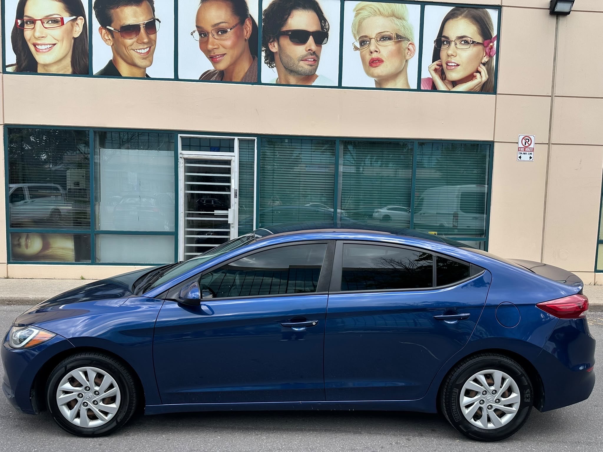 Blue 2018 Hyundai Elantra Sedan  Automatic