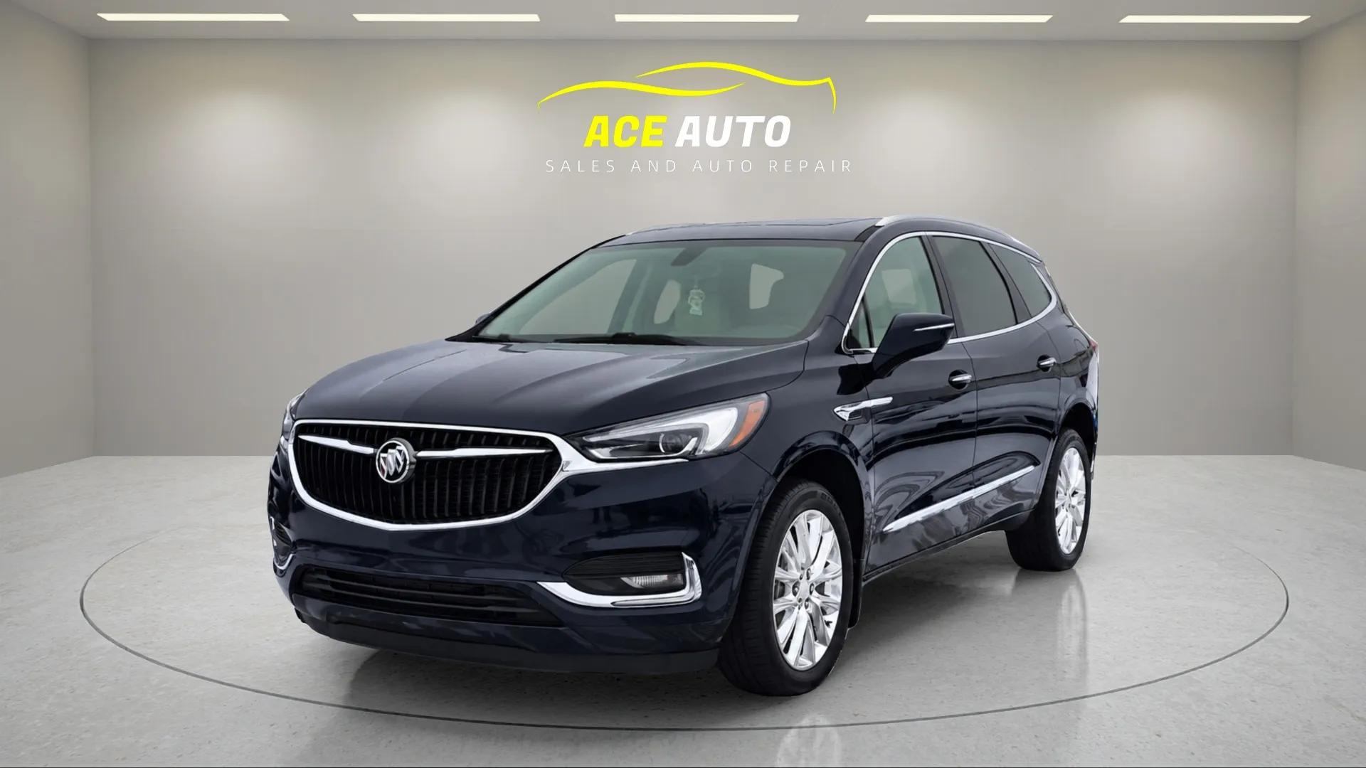 Blue 2020 Buick Enclave SUV / Crossover Four-Wheel Drive Automatic