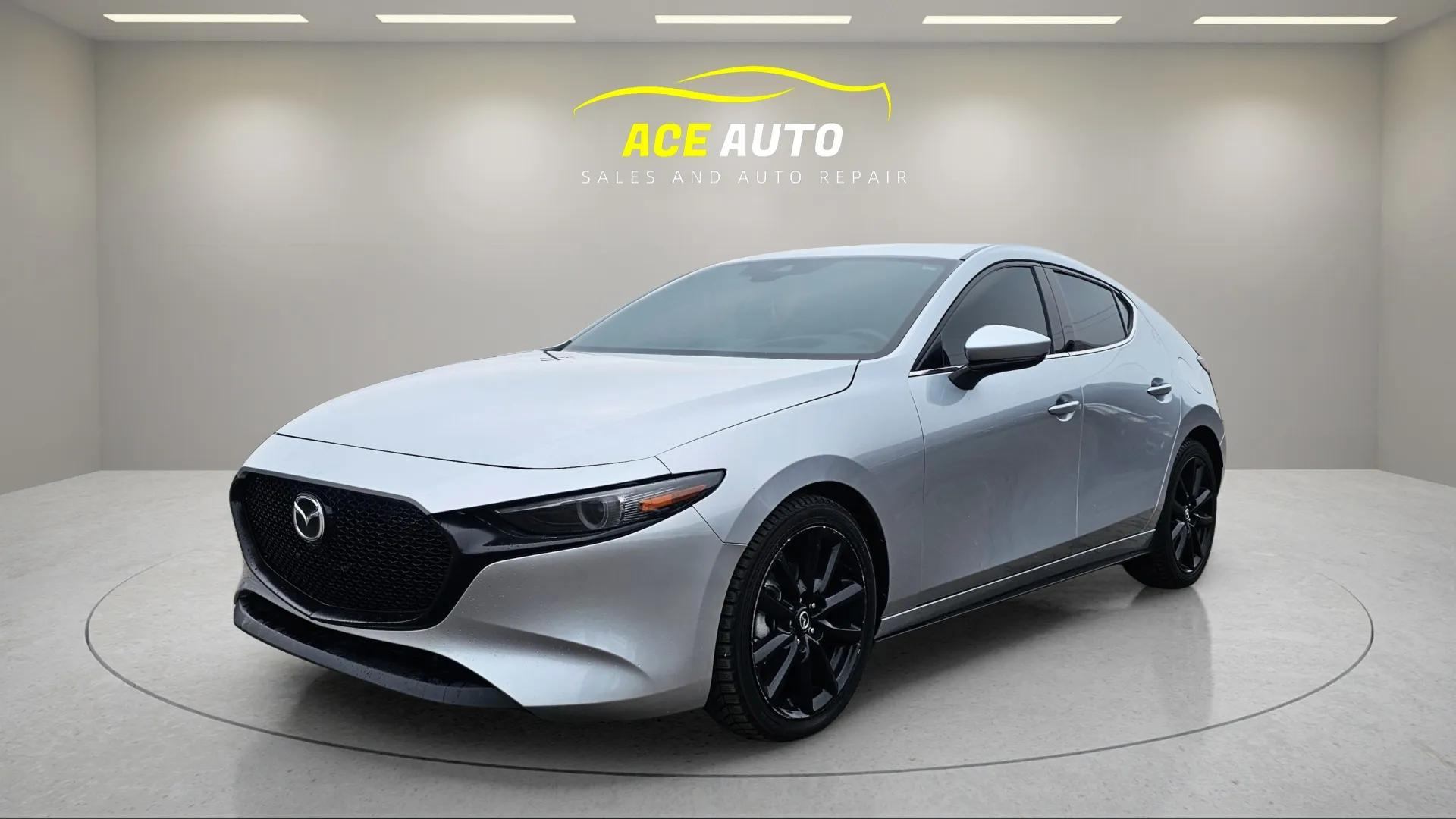 Gray 2020 Mazda MAZDA3 Sport GT FWD Hatchback Automatic