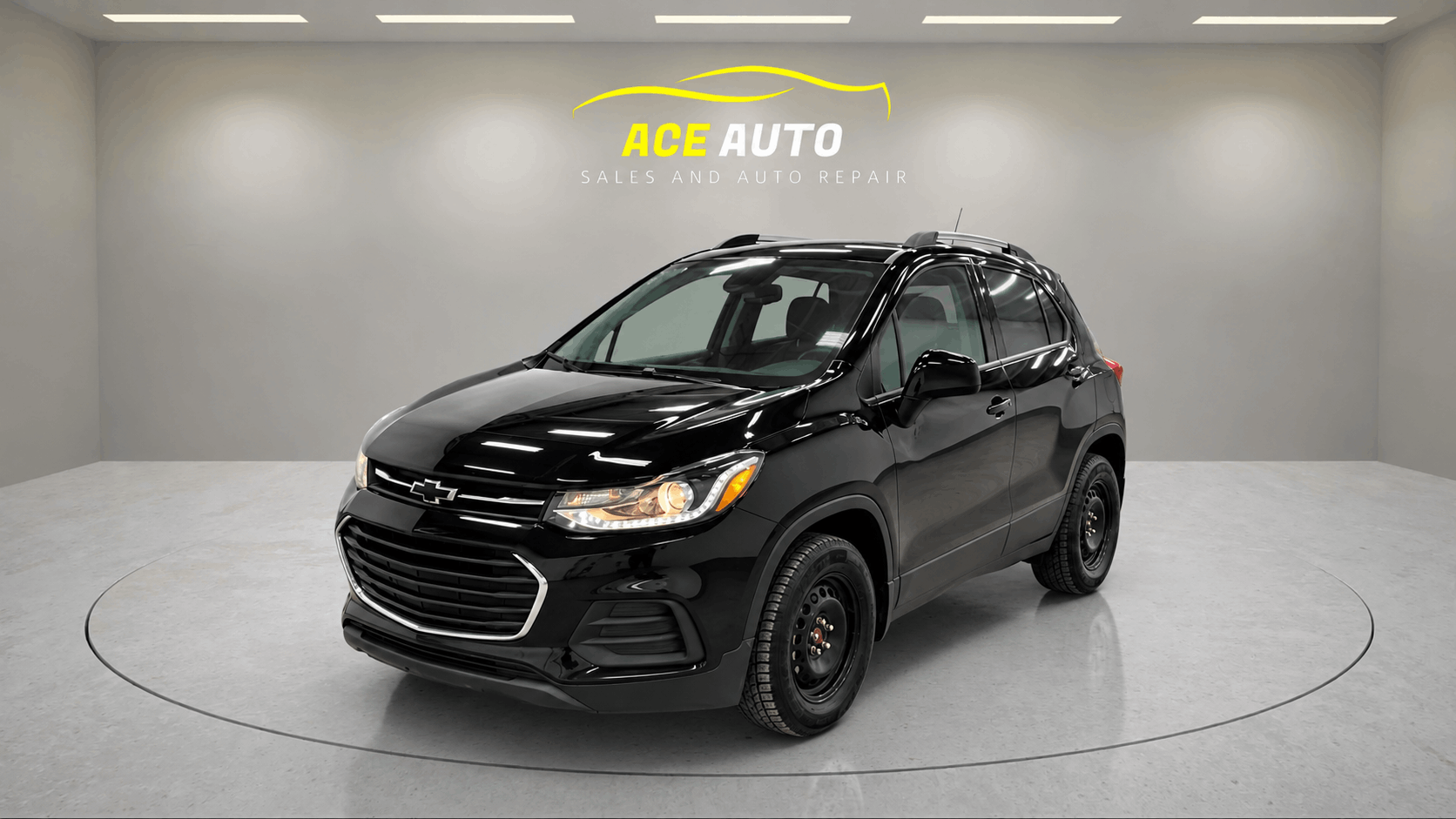 Black 2021 Chevrolet Trax SUV / Crossover All-Wheel Drive Automatic