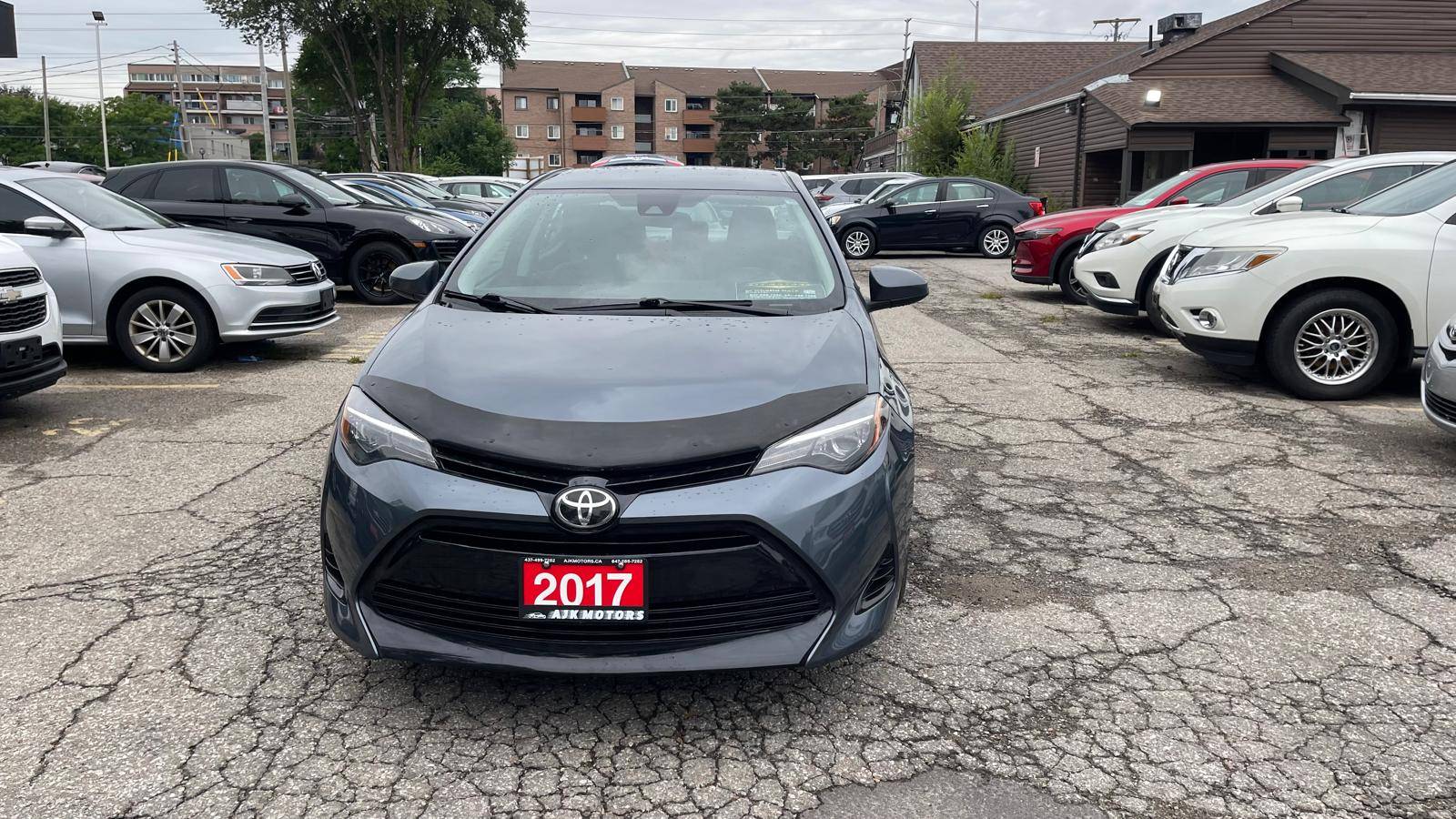 Blue 2017 Toyota Corolla Sedan Automatic