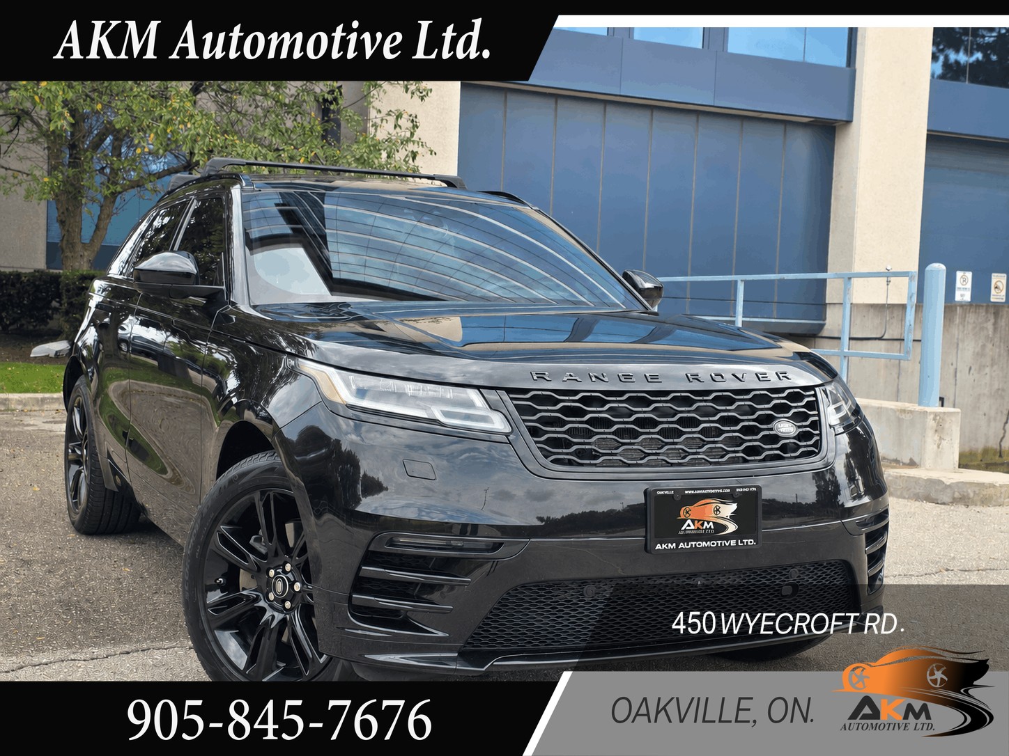 Black 2020 Land Rover Range Rover Velar SUV / Crossover  Automatic