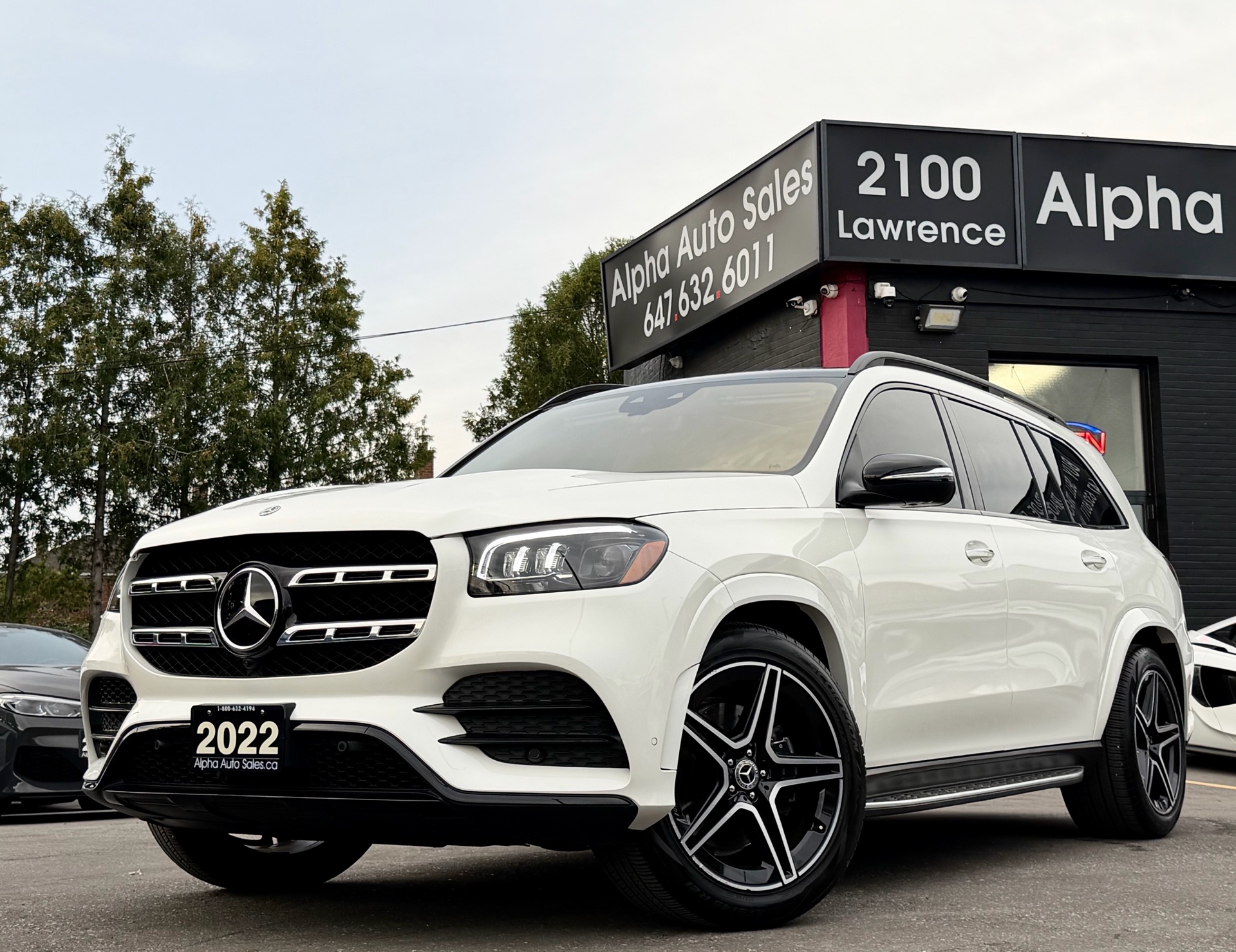 White 2022 Mercedes-Benz GLS SUV / Crossover All-Wheel Drive Automatic