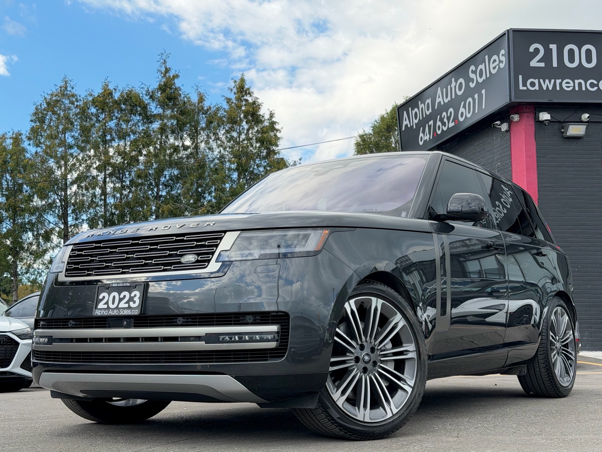 Gray 2023 Land Rover Range Rover SUV / Crossover All-Wheel Drive Automatic
