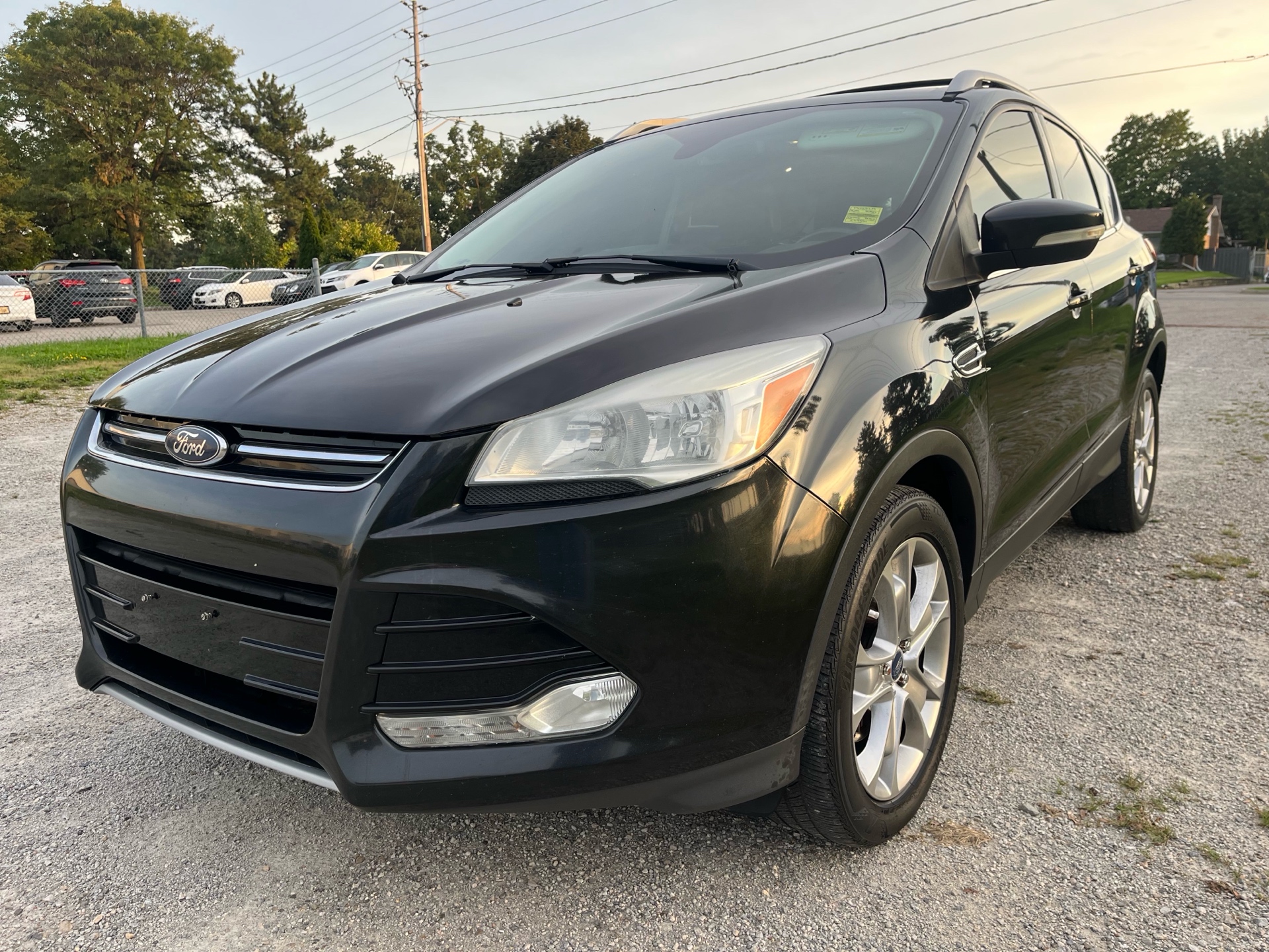 Black 2015 Ford Escape SUV / Crossover All-Wheel Drive Automatic
