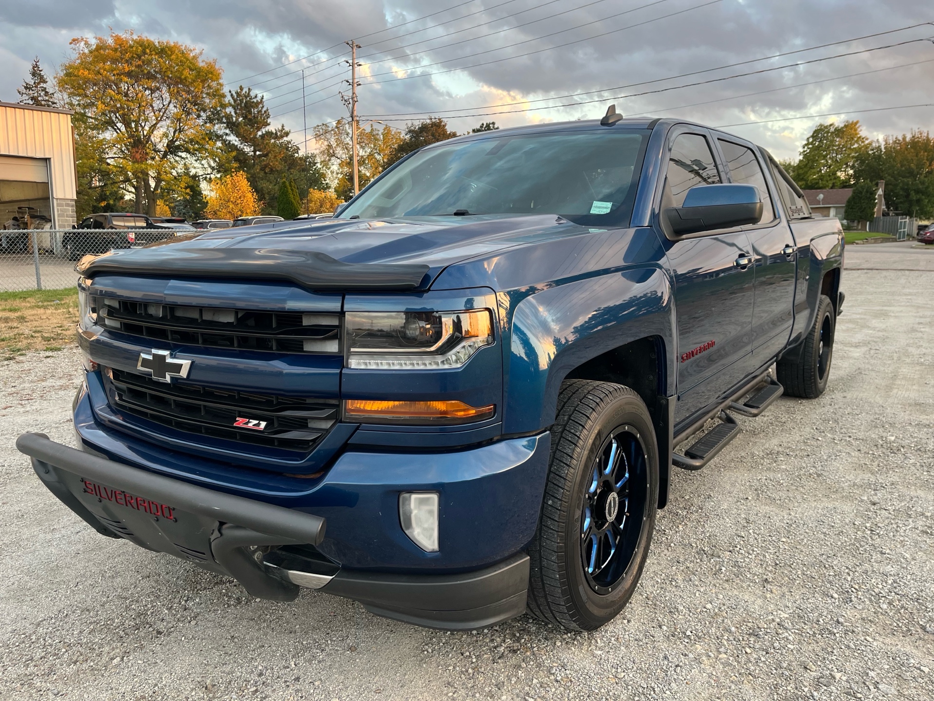 Metallic Saxony Blue 2016 Chevrolet Silverado 1500 Pickup Truck Four-Wheel Drive 6-Speed Automatic