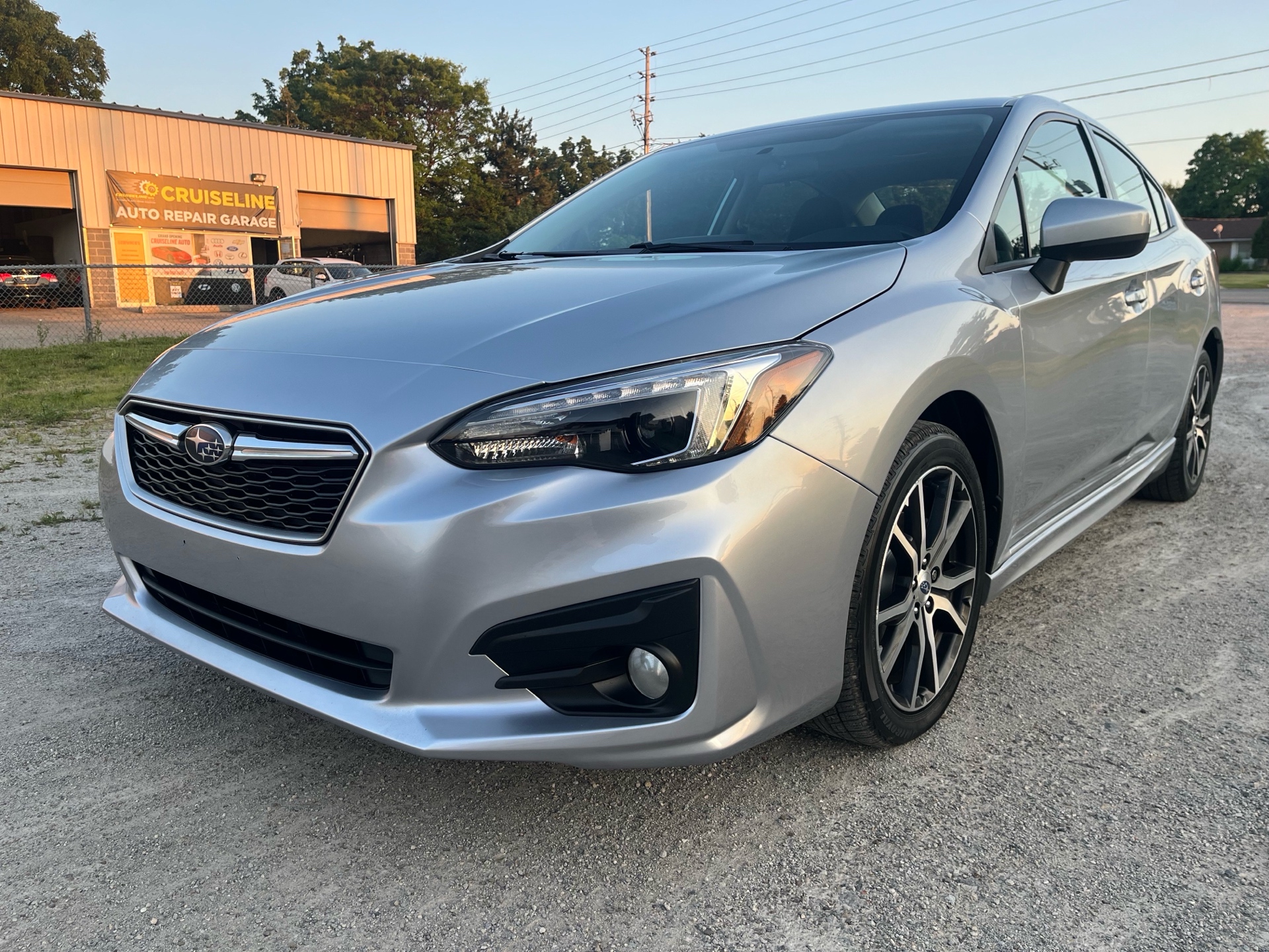 Silver 2017 Subaru Impreza Sedan Automatic
