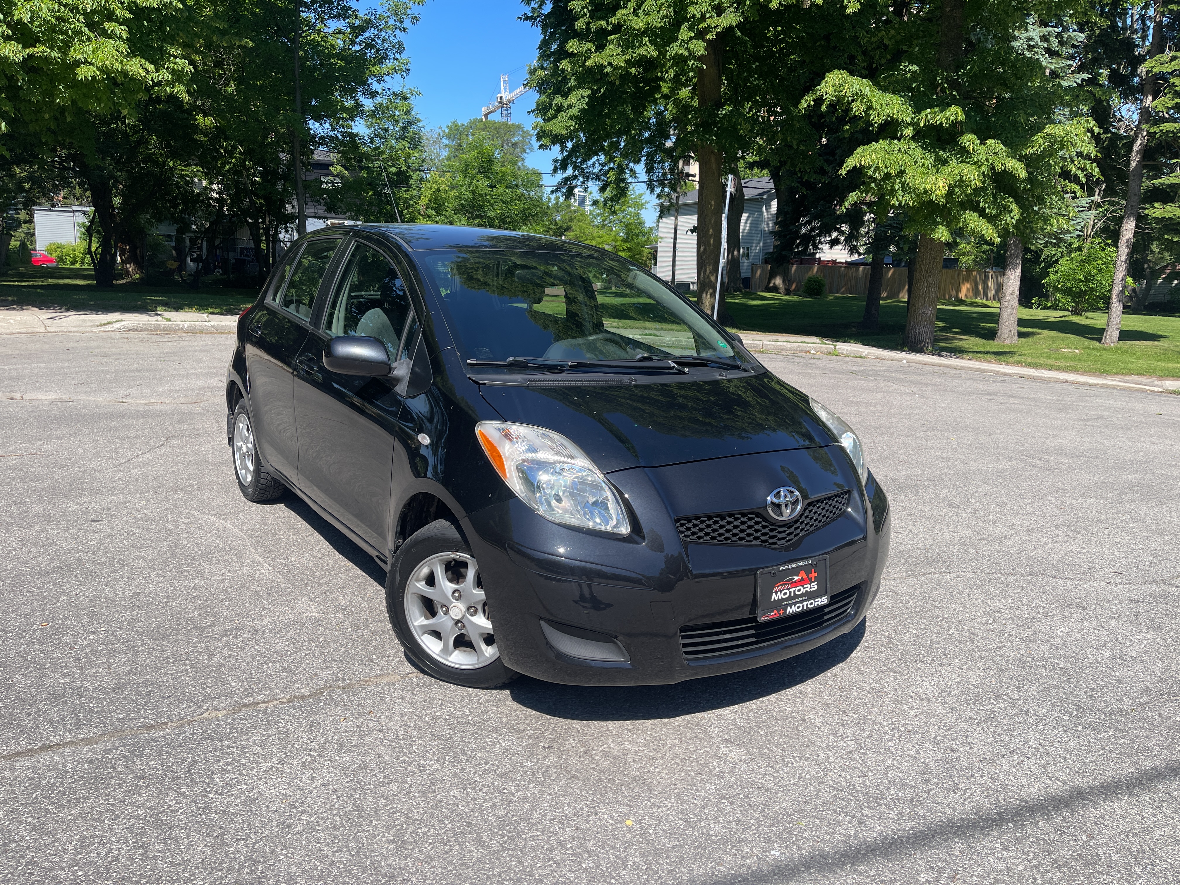 Black 2010 Toyota Yaris Automatic