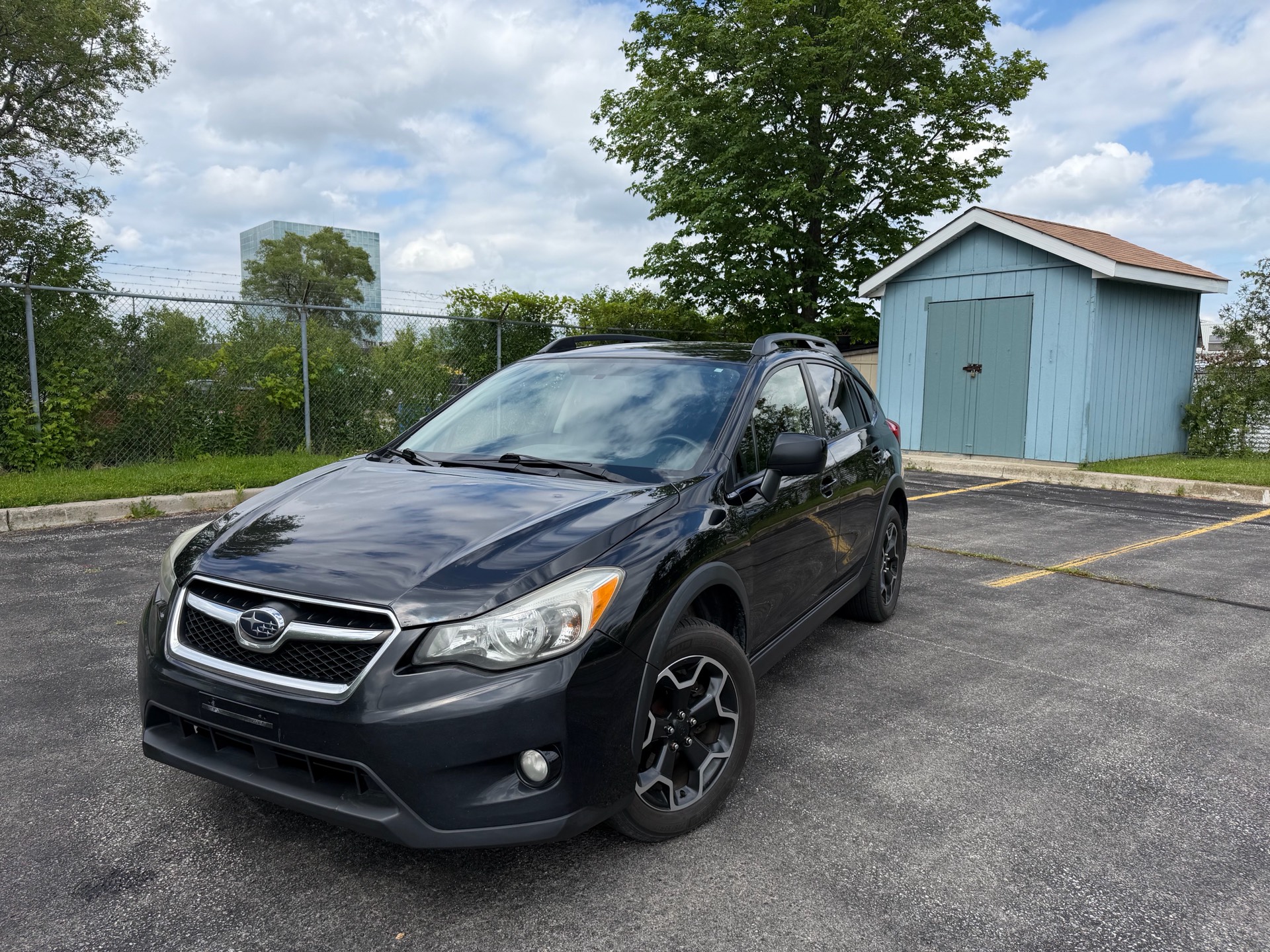 Black 2013 Subaru Crosstrek XV Premium AWD SUV / Crossover All-Wheel Drive Automatic