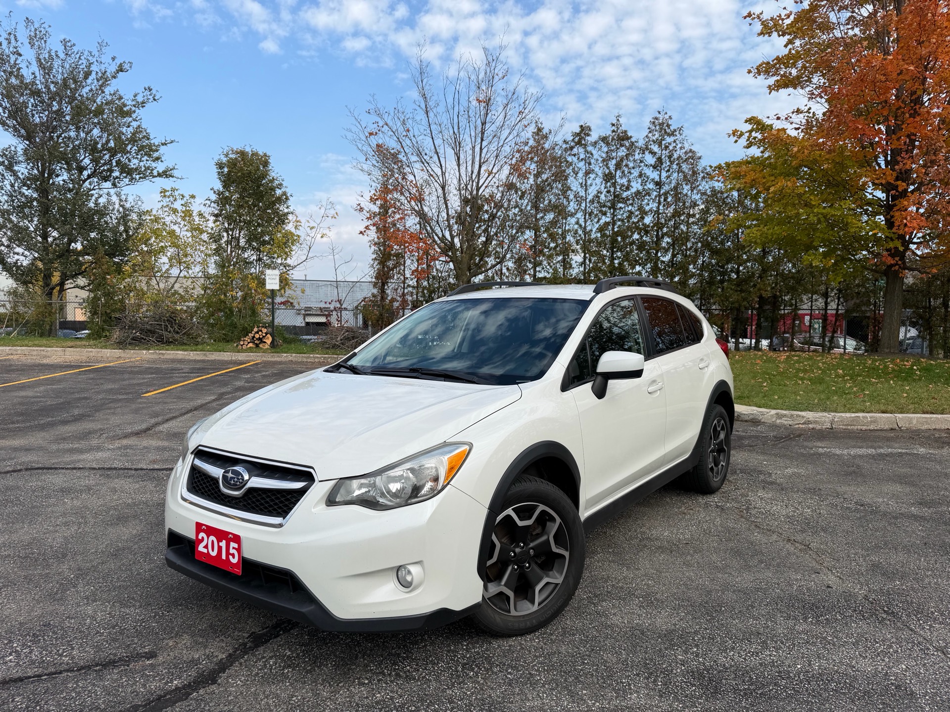 White 2015 Subaru Crosstrek SUV / Crossover  Automatic