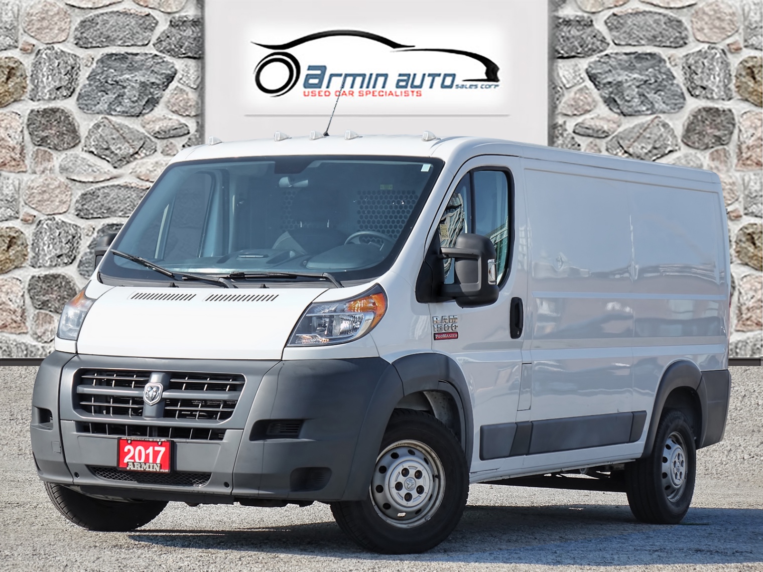 White 2017 RAM ProMaster Van Front-Wheel Drive Automatic