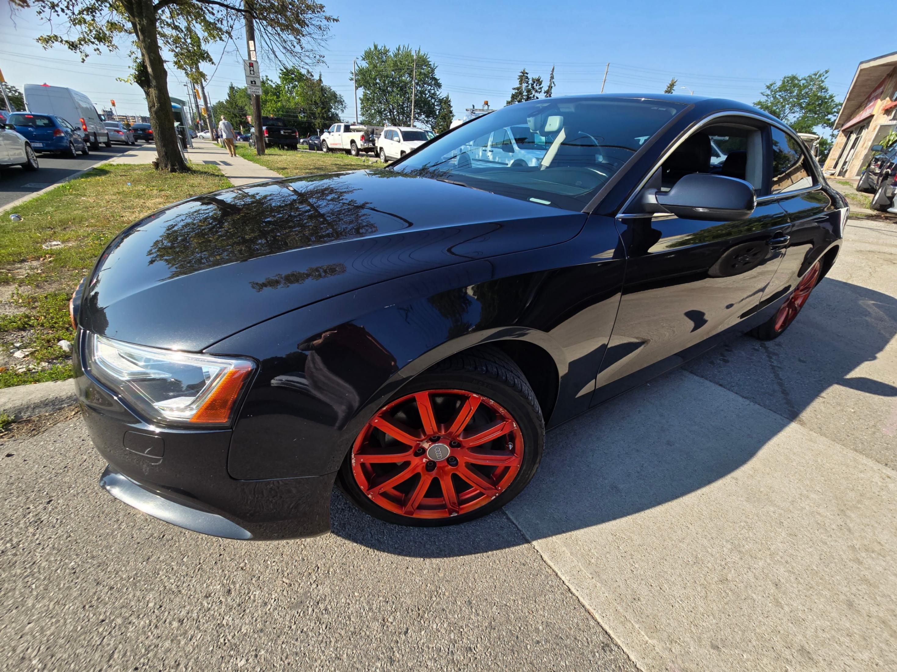 Black 2013 Audi A5 Coupe Automatic