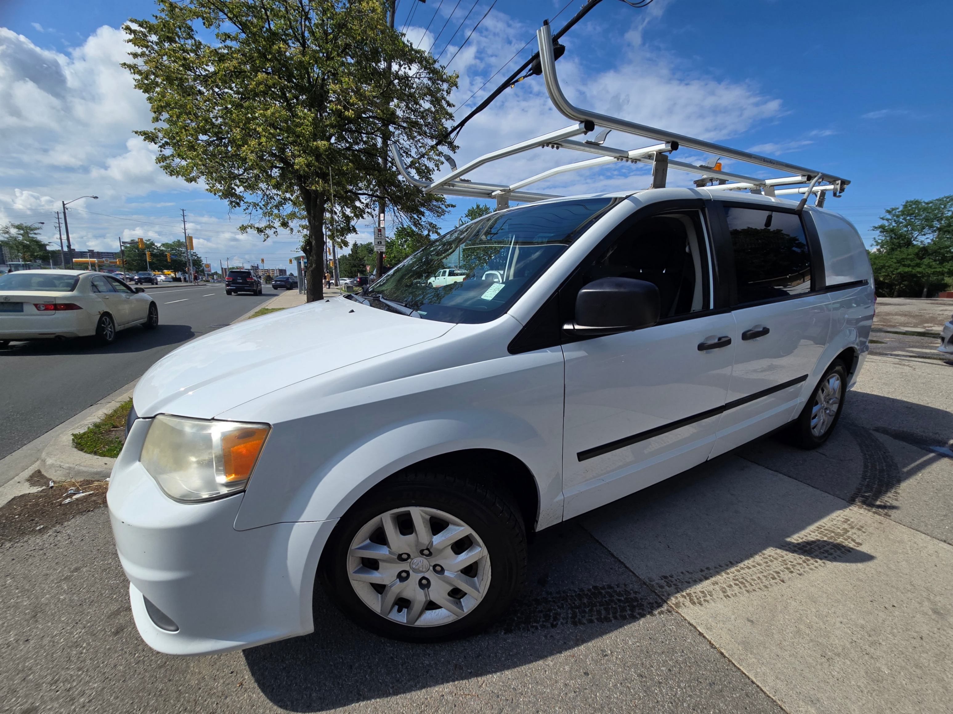 White 2014 RAM C/V Van Front-Wheel Drive Automatic