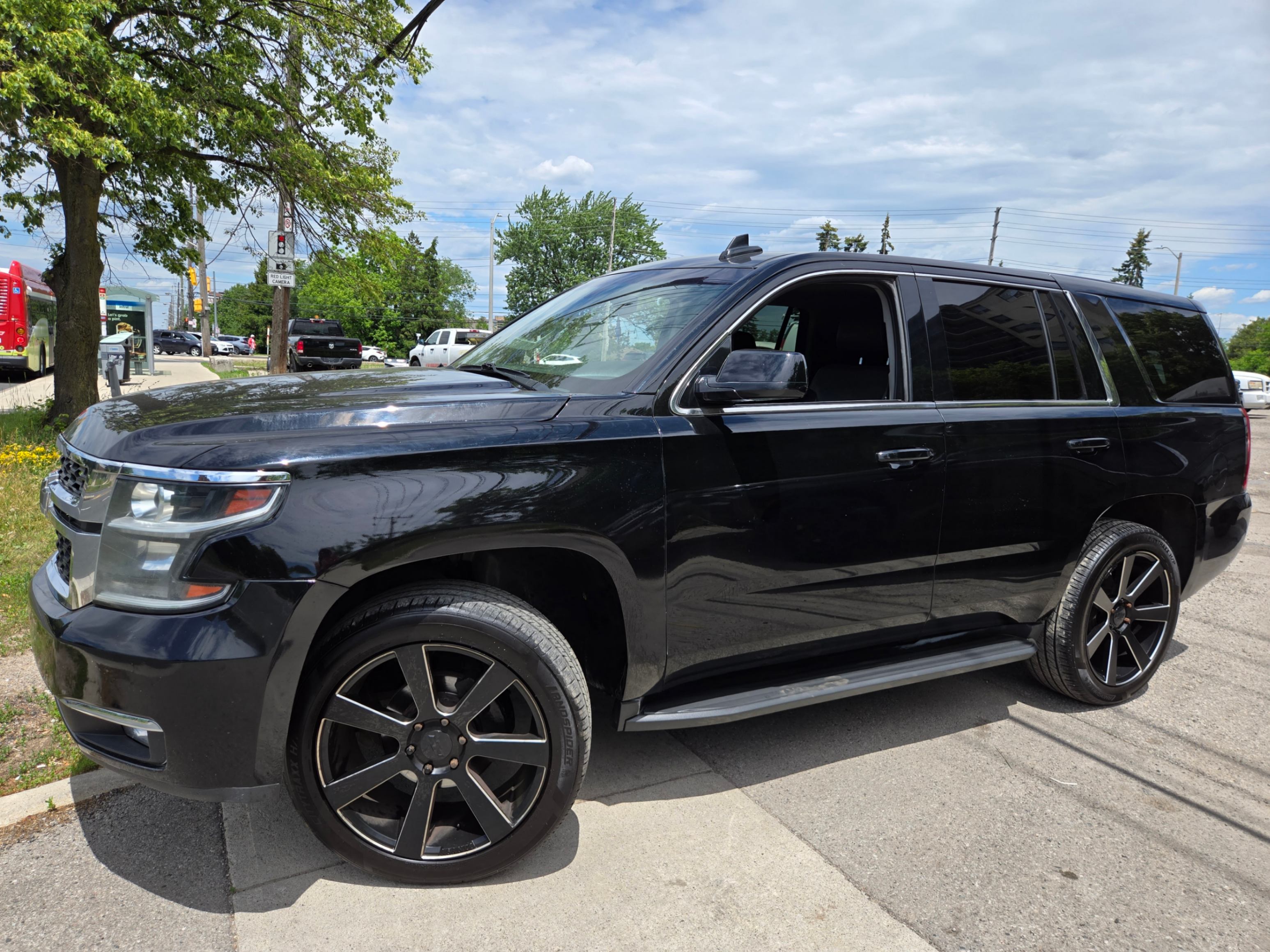 Black 2017 Chevrolet Tahoe SUV / Crossover Four-Wheel Drive Automatic