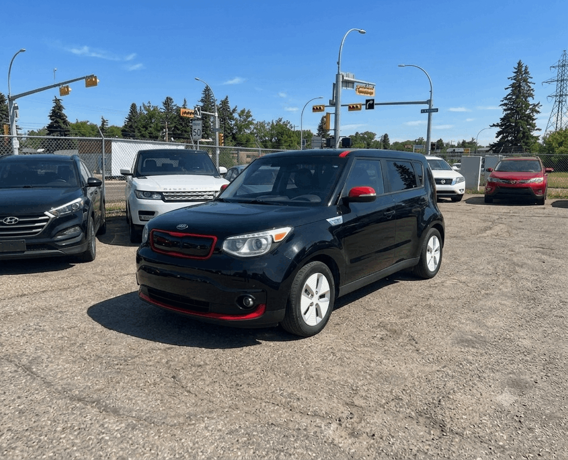 Black 2016 Kia Soul EV Wagon Automatic