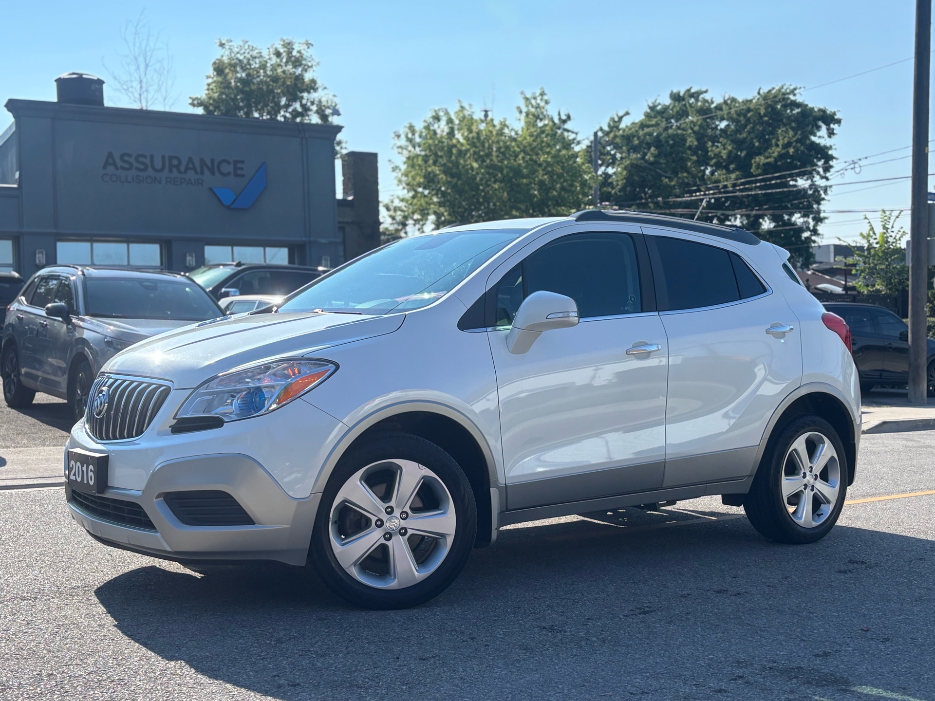 White 2016 Buick Encore SUV / Crossover All-Wheel Drive Automatic