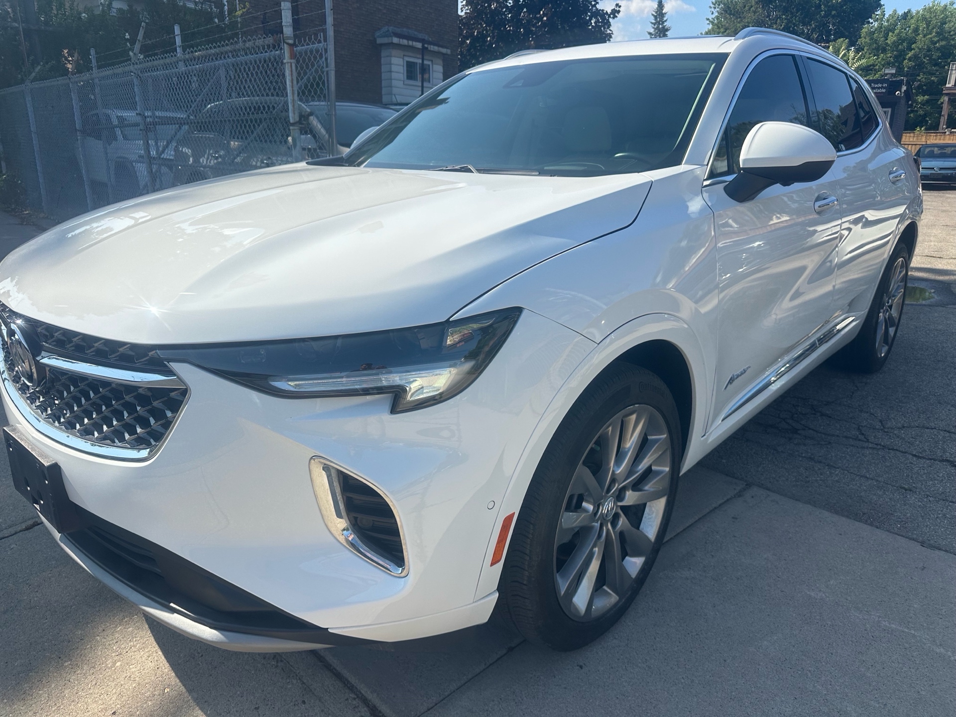 White 2022 Buick Envision SUV / Crossover All-Wheel Drive Automatic