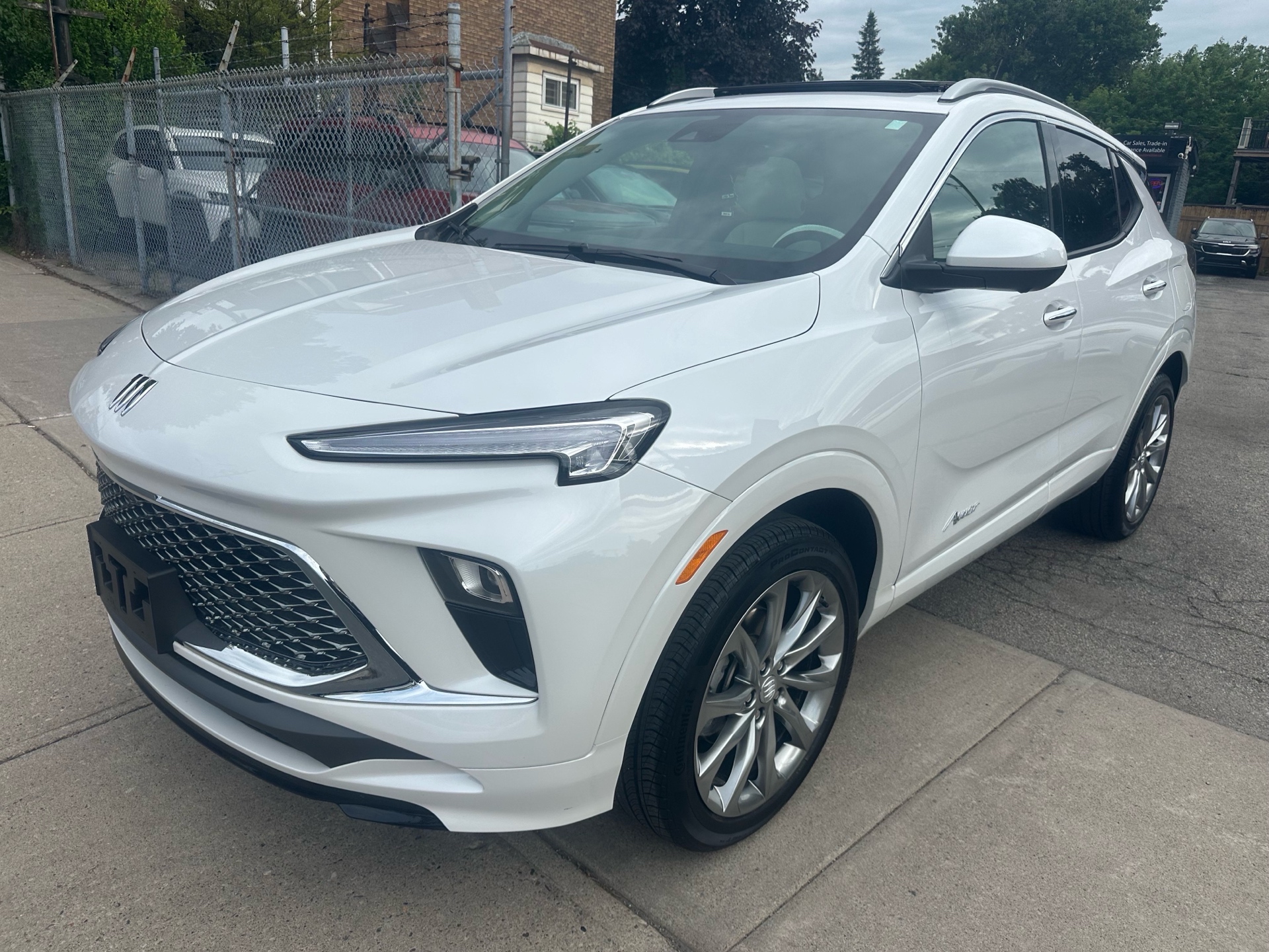 White 2025 Buick Encore GX Avenir AWD SUV / Crossover All-Wheel Drive Automatic