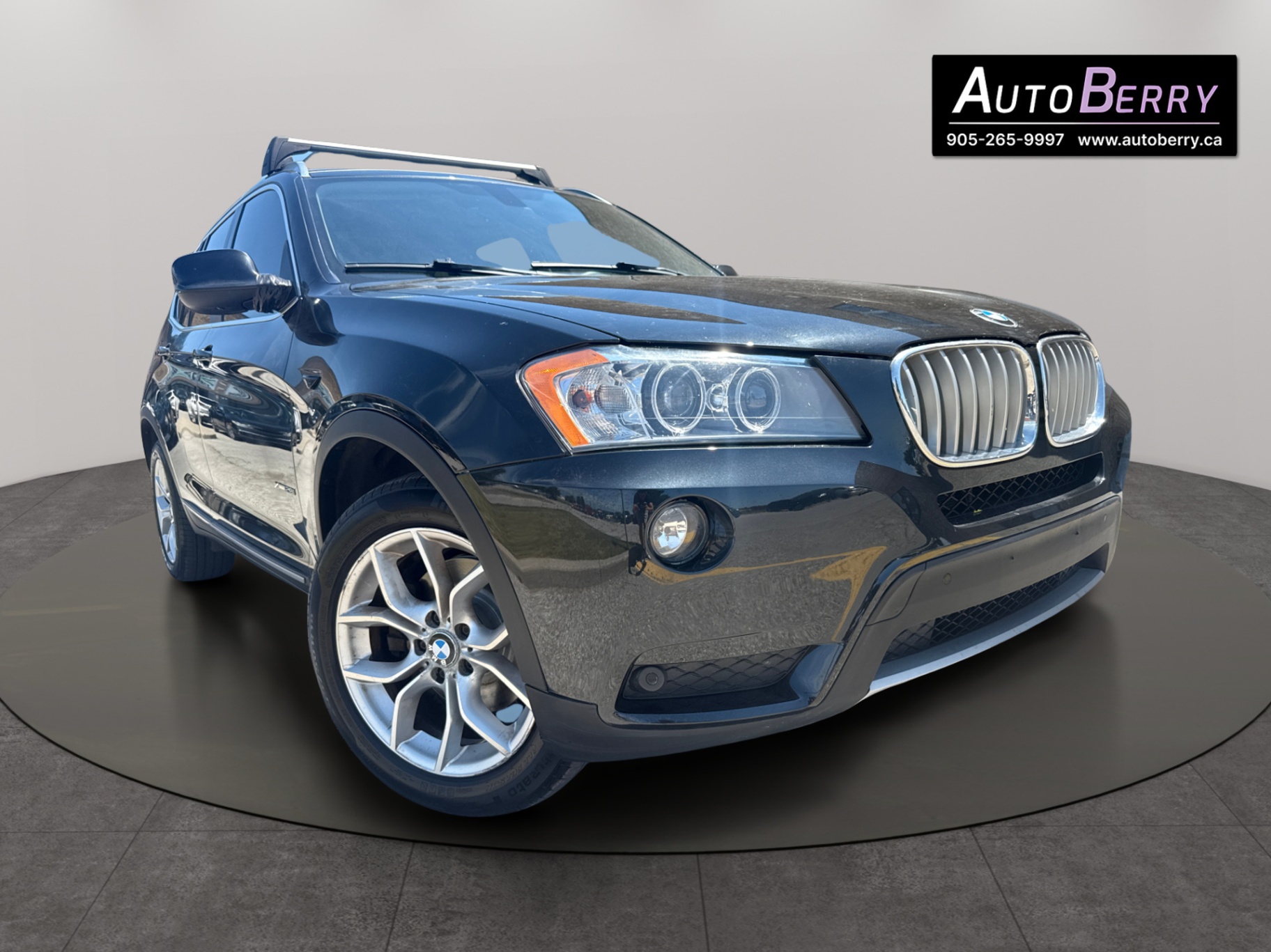 Black 2013 BMW X3 SUV / Crossover All-Wheel Drive Automatic